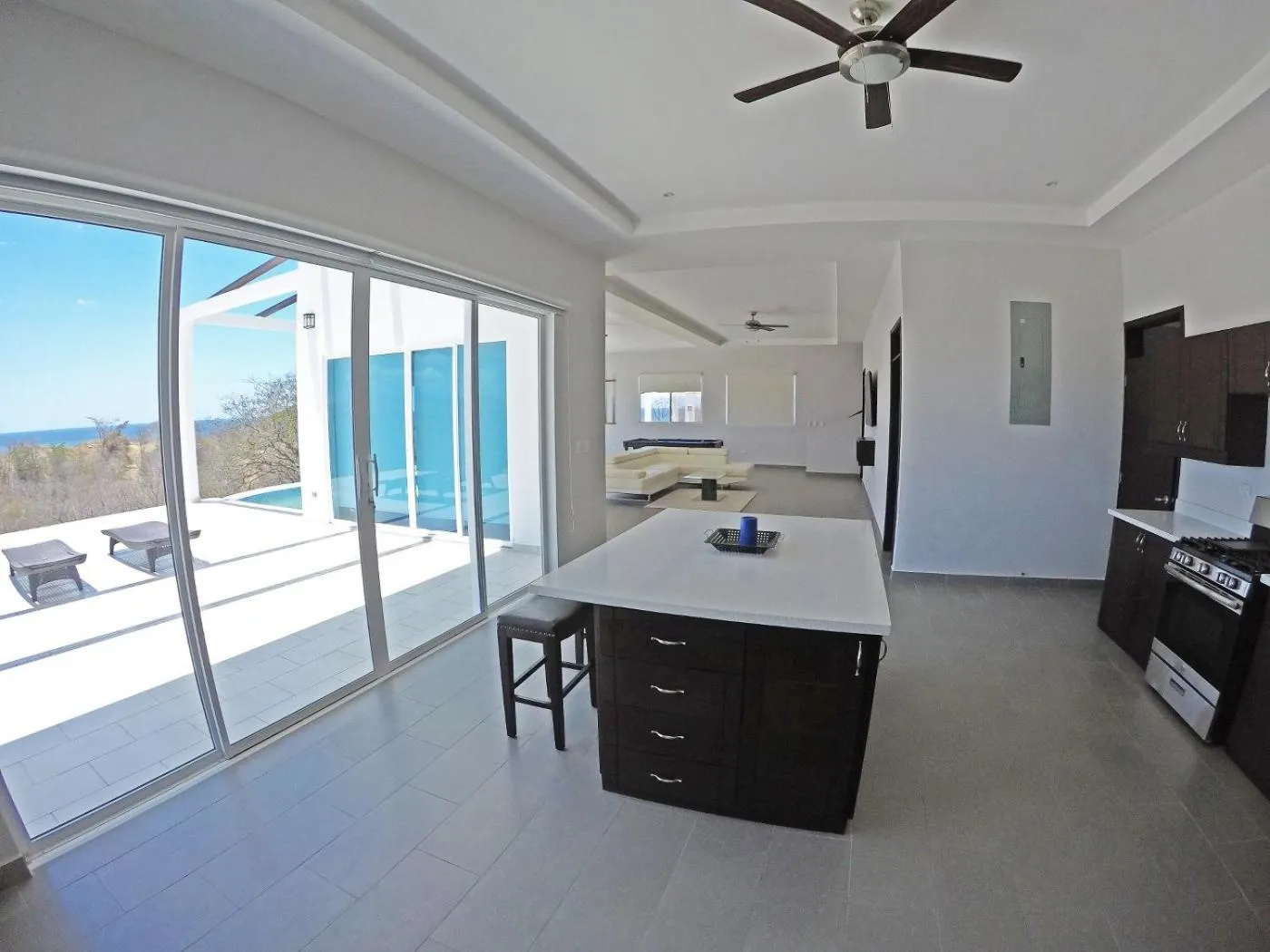 Dining area in Surf Ranch Resort - Popoyo