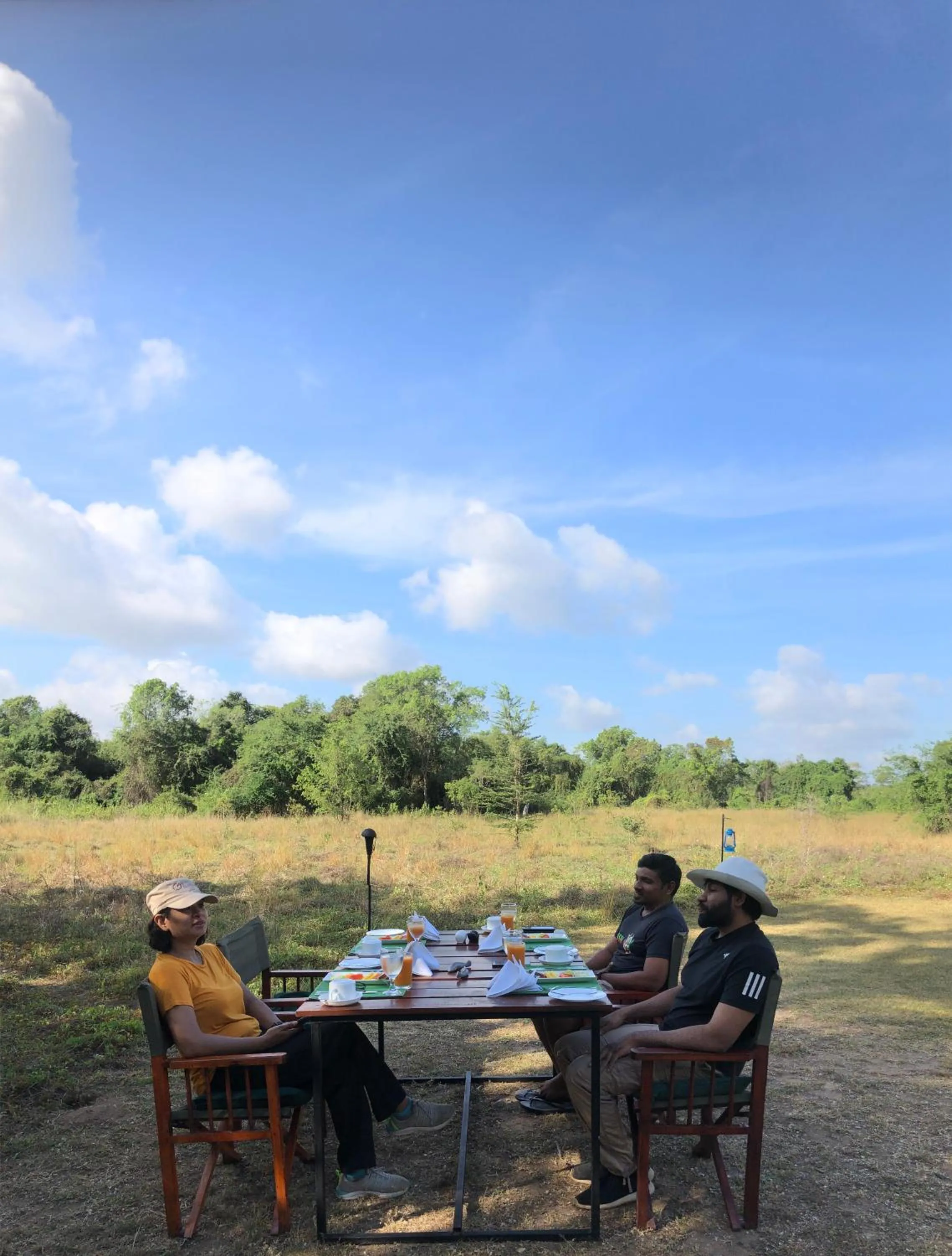 Dining area in Big Game - Wilpattu by Eco Team