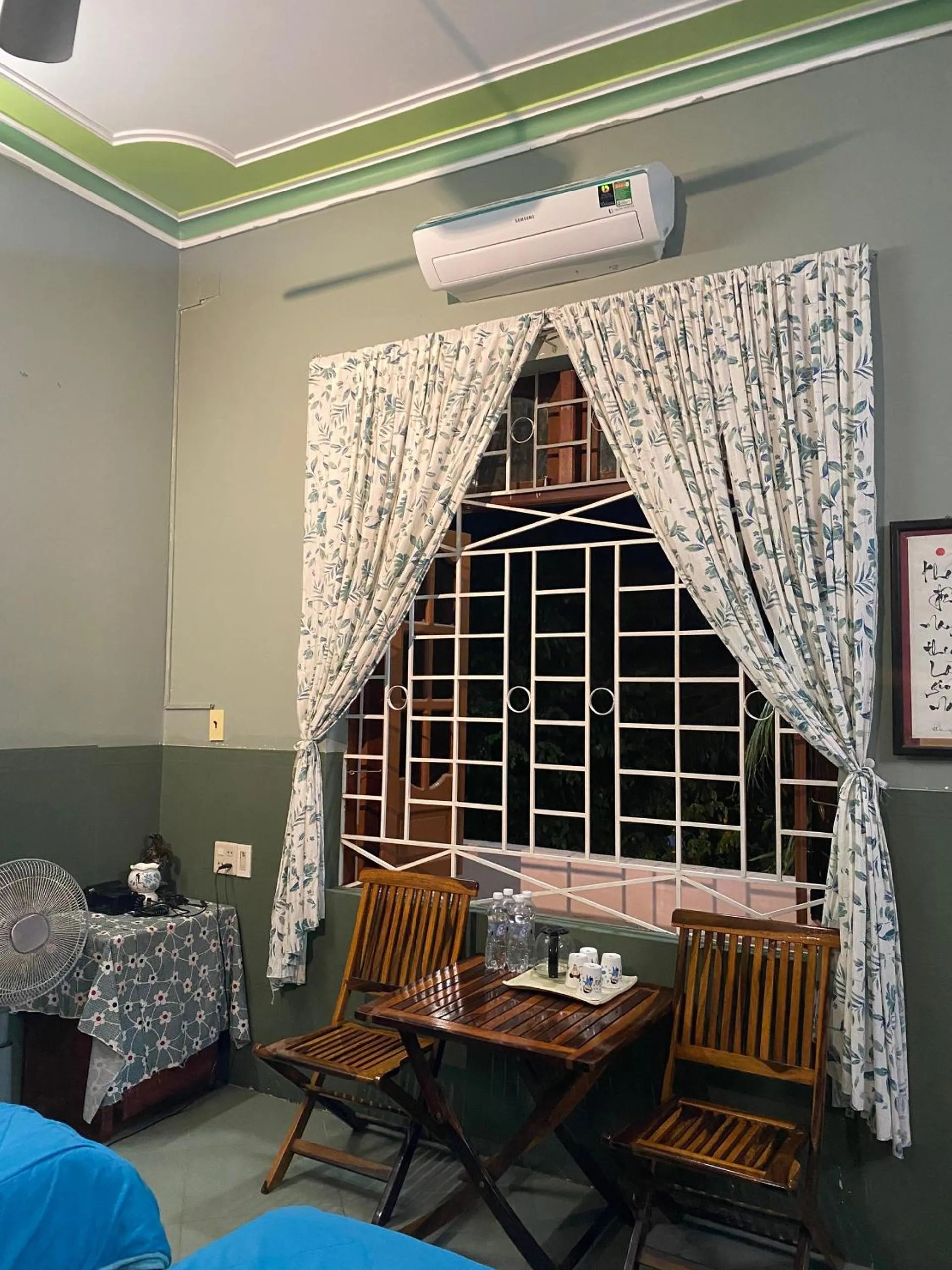 Seating area in Yellow Farm Homestay at Tuy Hòa Phú Yên