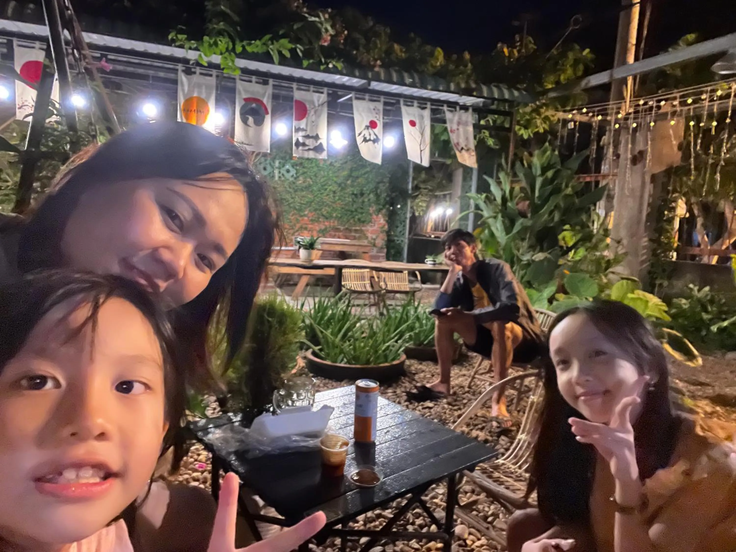 children in Yellow Farm Homestay at Tuy Hòa Phú Yên