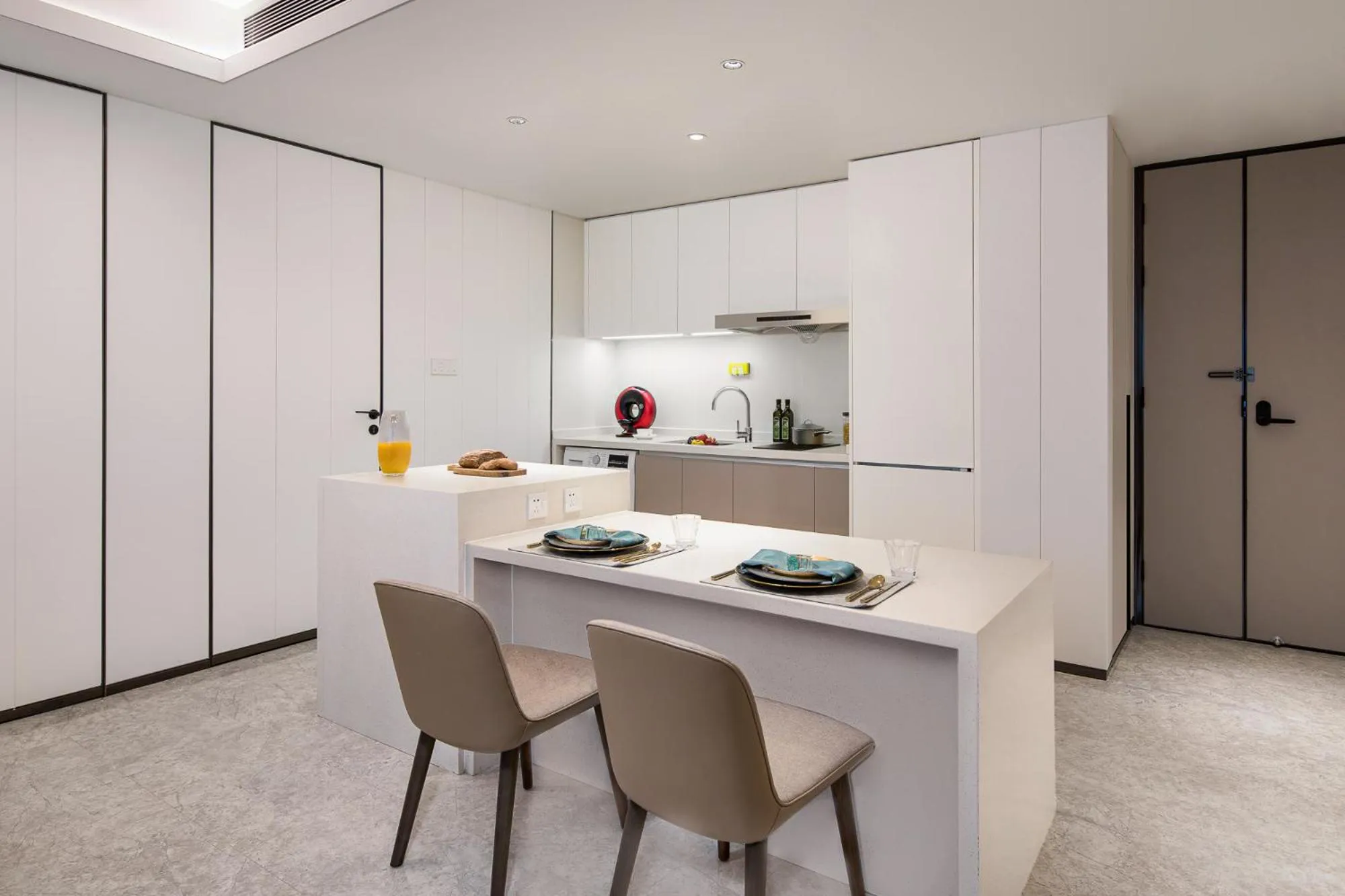 Living room in Ascott Raffles City Chongqing