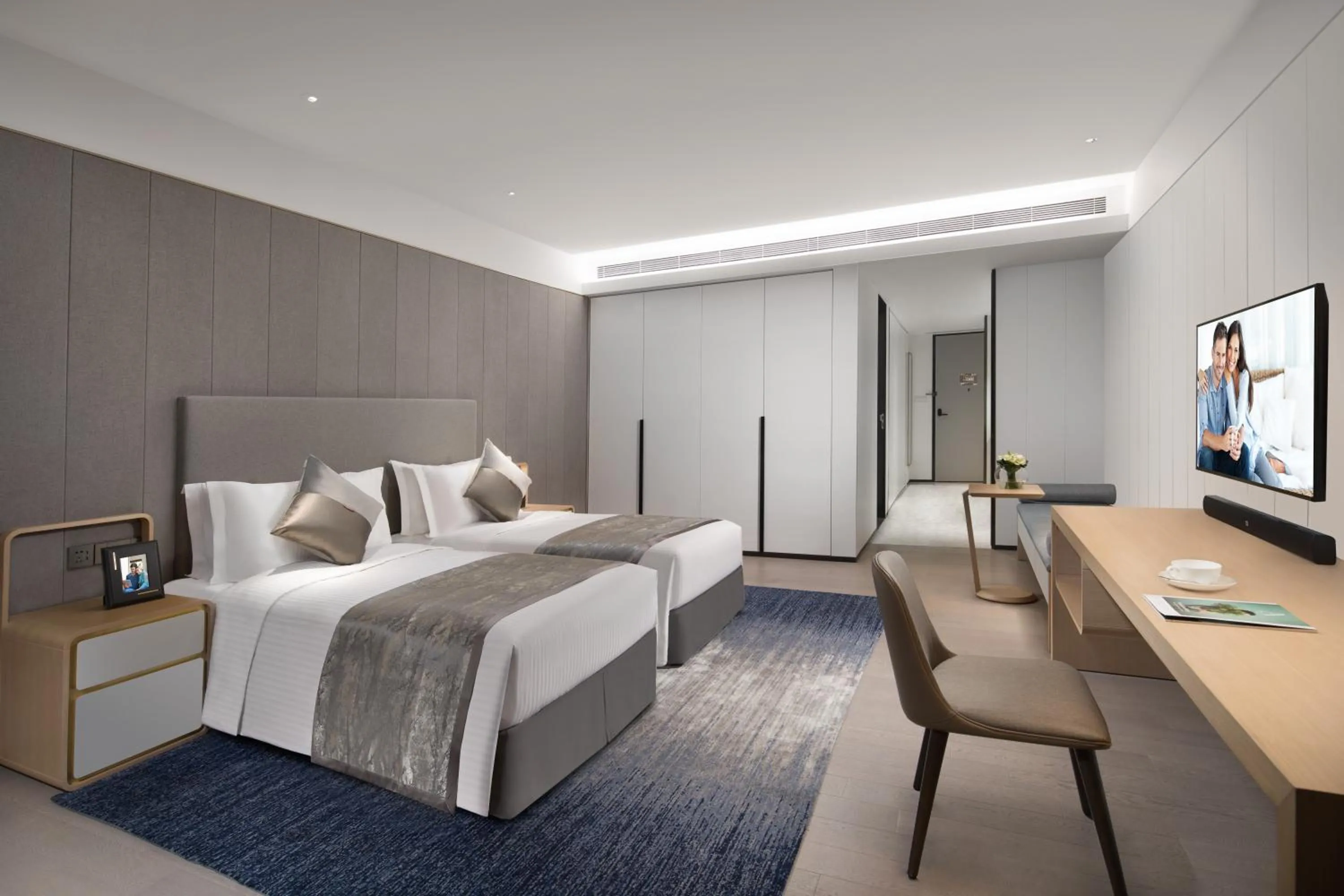 Bedroom, Bed in Ascott Raffles City Chongqing