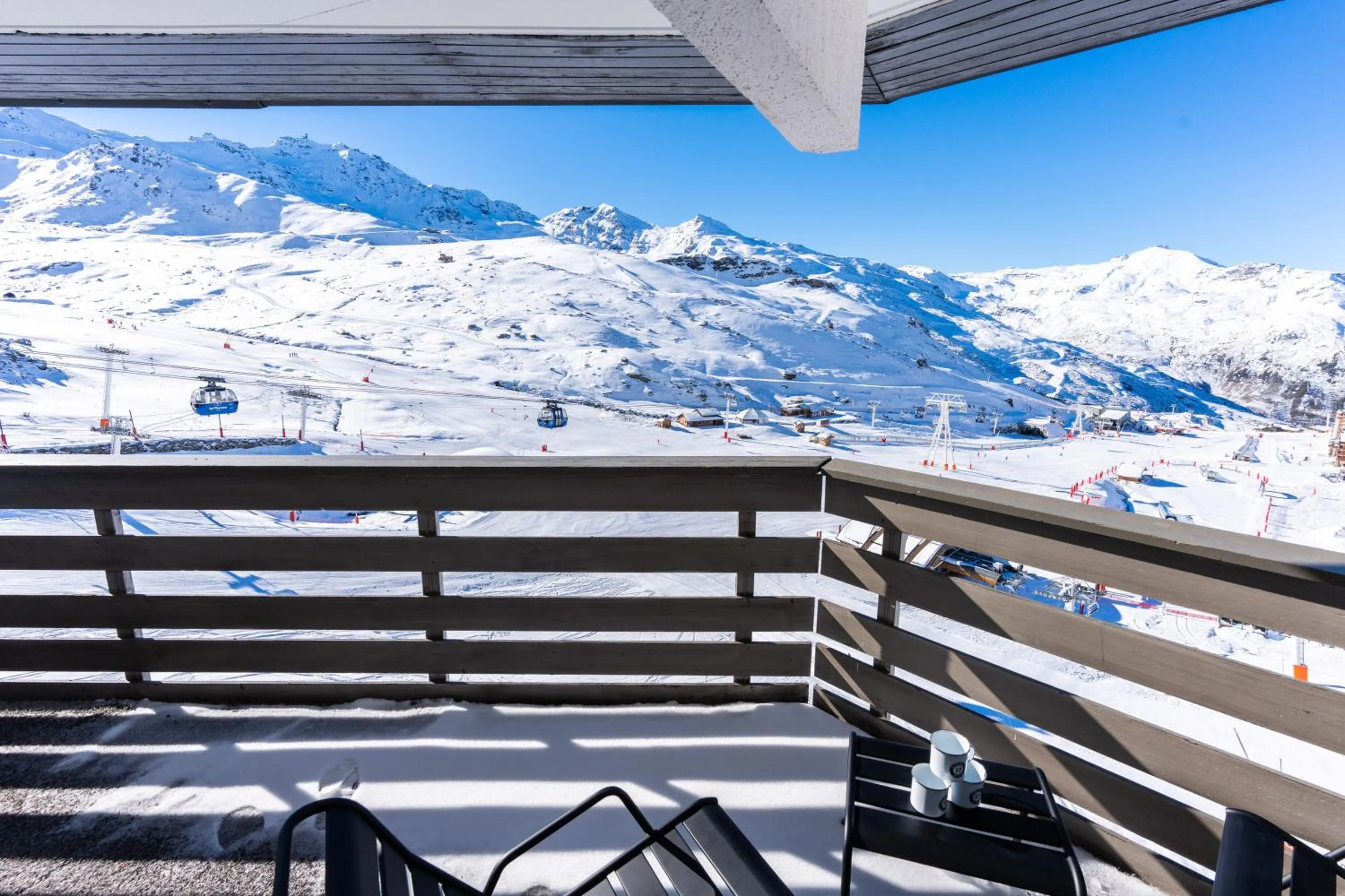 Balcony/Terrace in Fahrenheit Seven Val Thorens