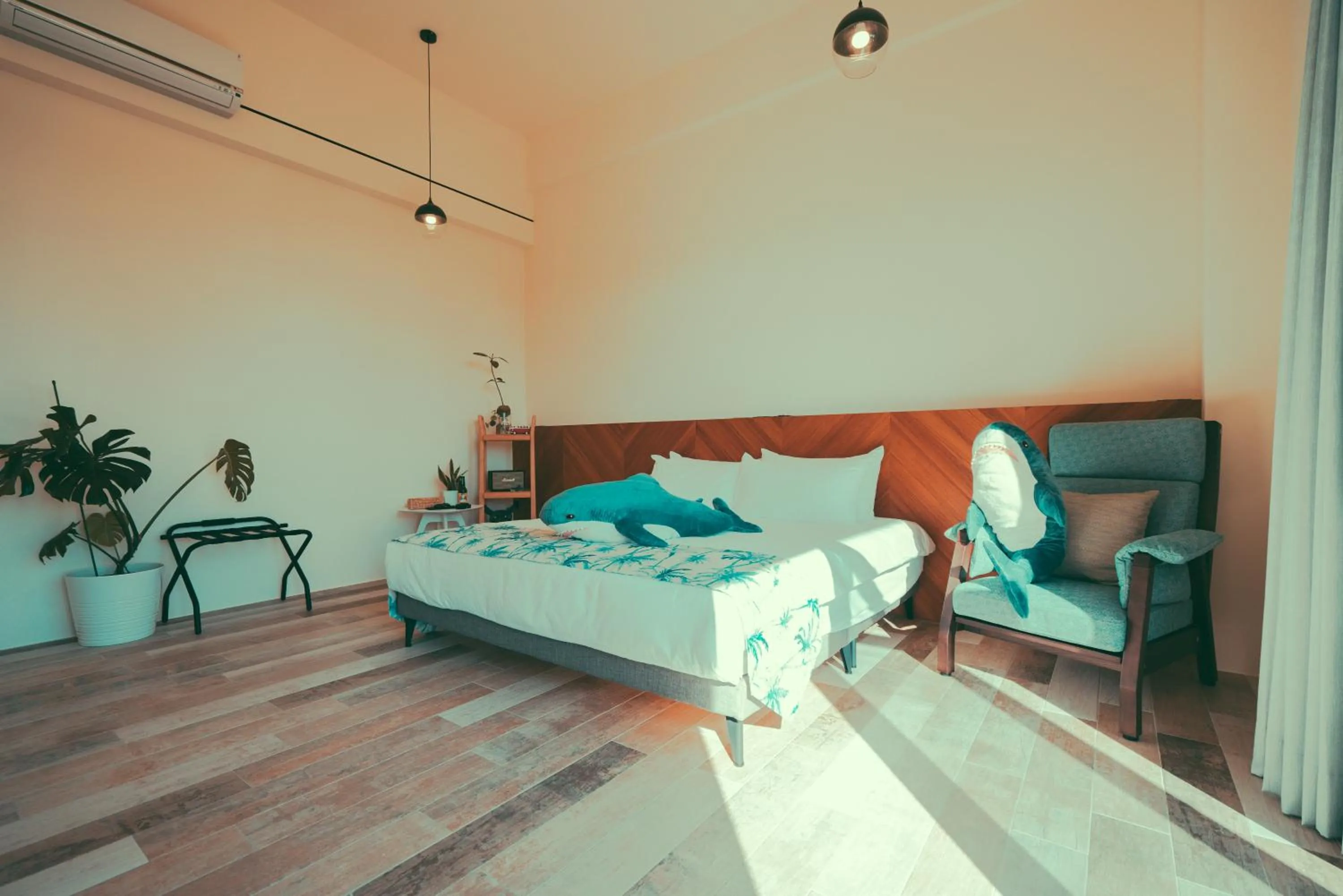 Bedroom, Bed in Shark B&B