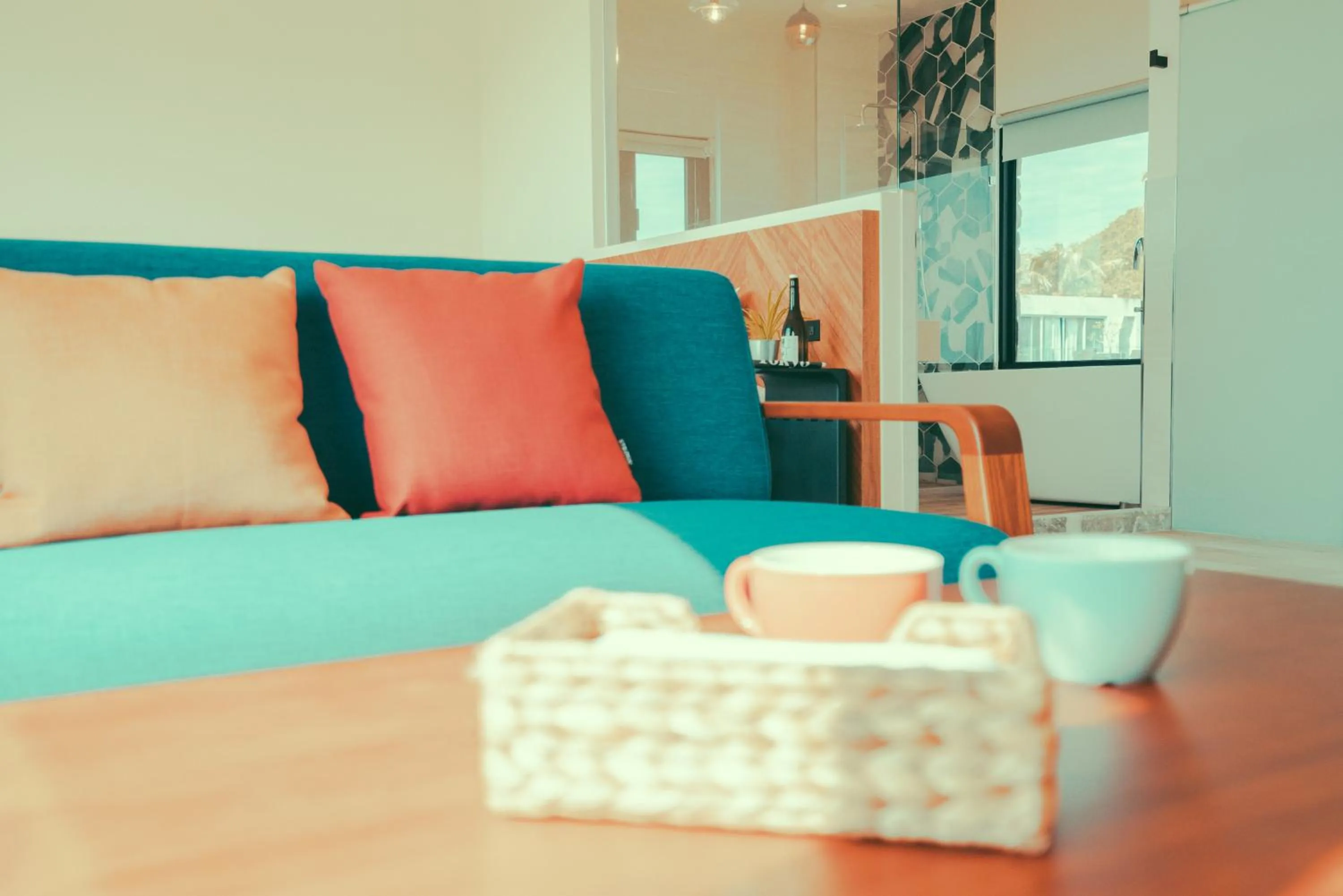 Living room in Shark B&B