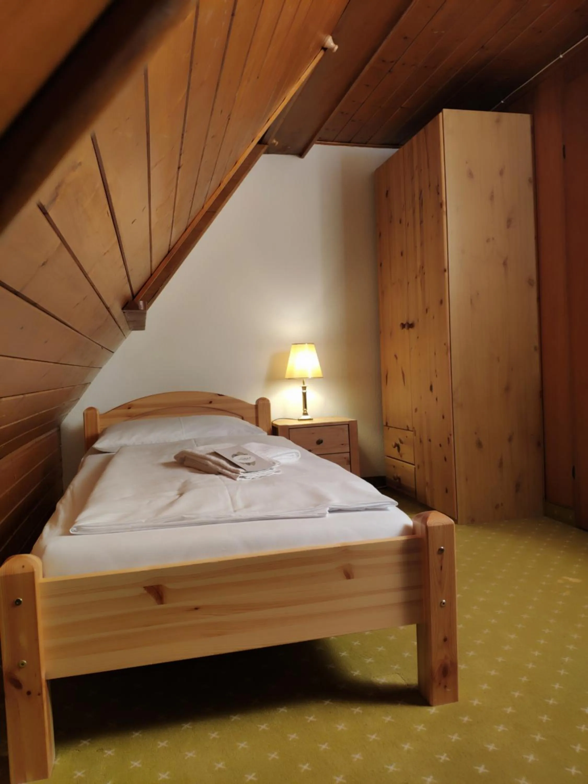 Bed in Hotel Lindenhof