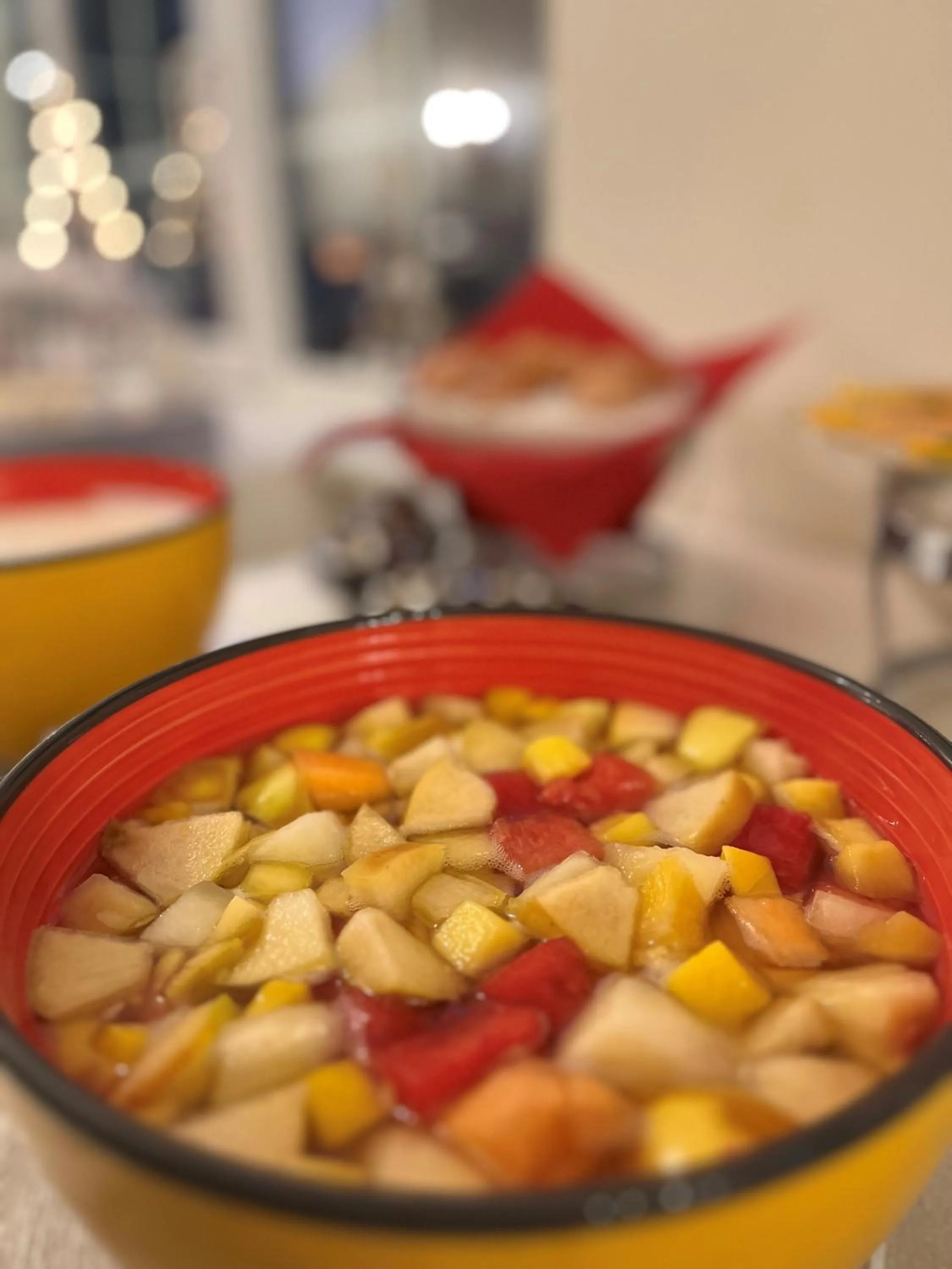 Buffet breakfast in Hotel Lindenhof