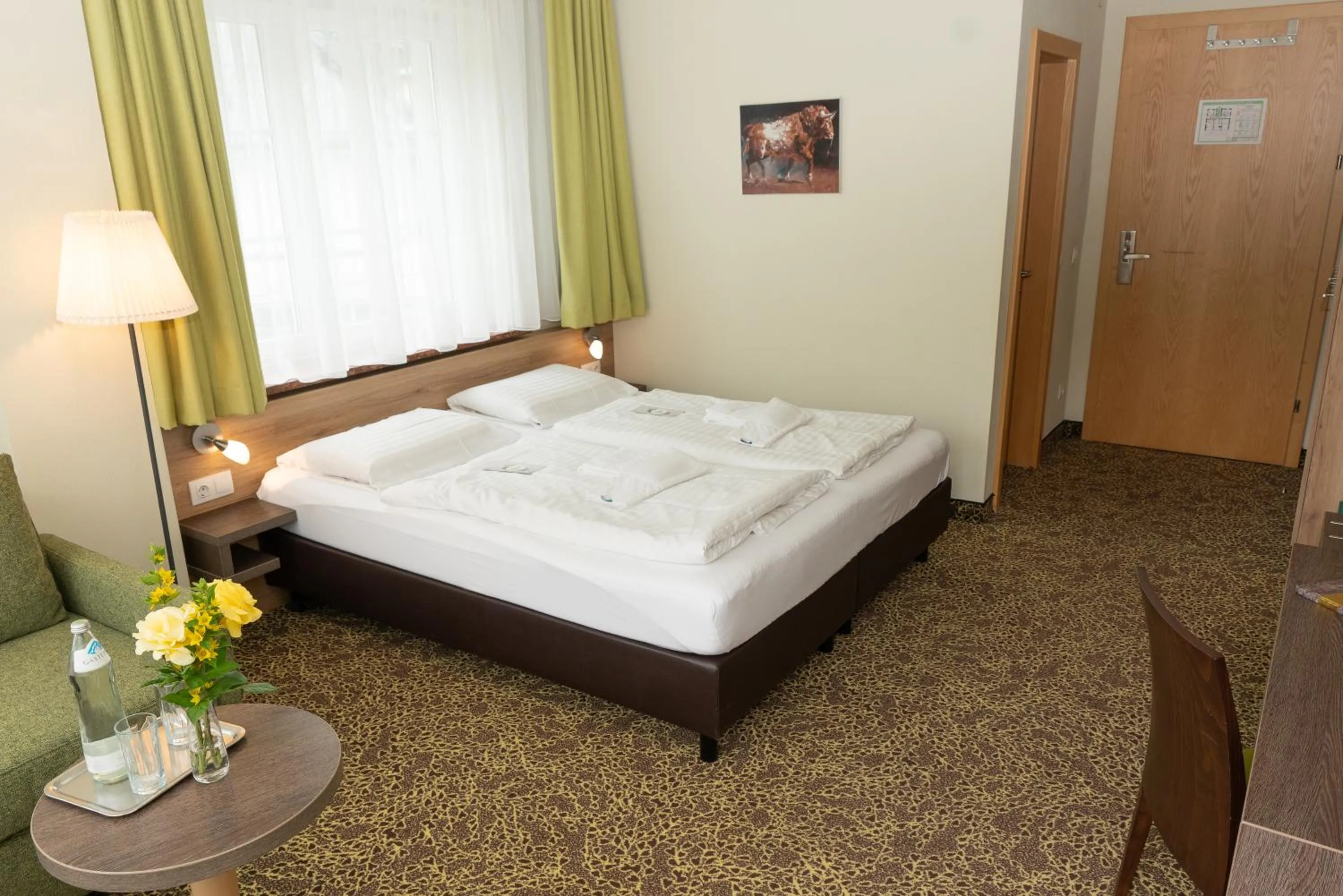 Photo of the whole room, Bed in Hotel Lindenhof