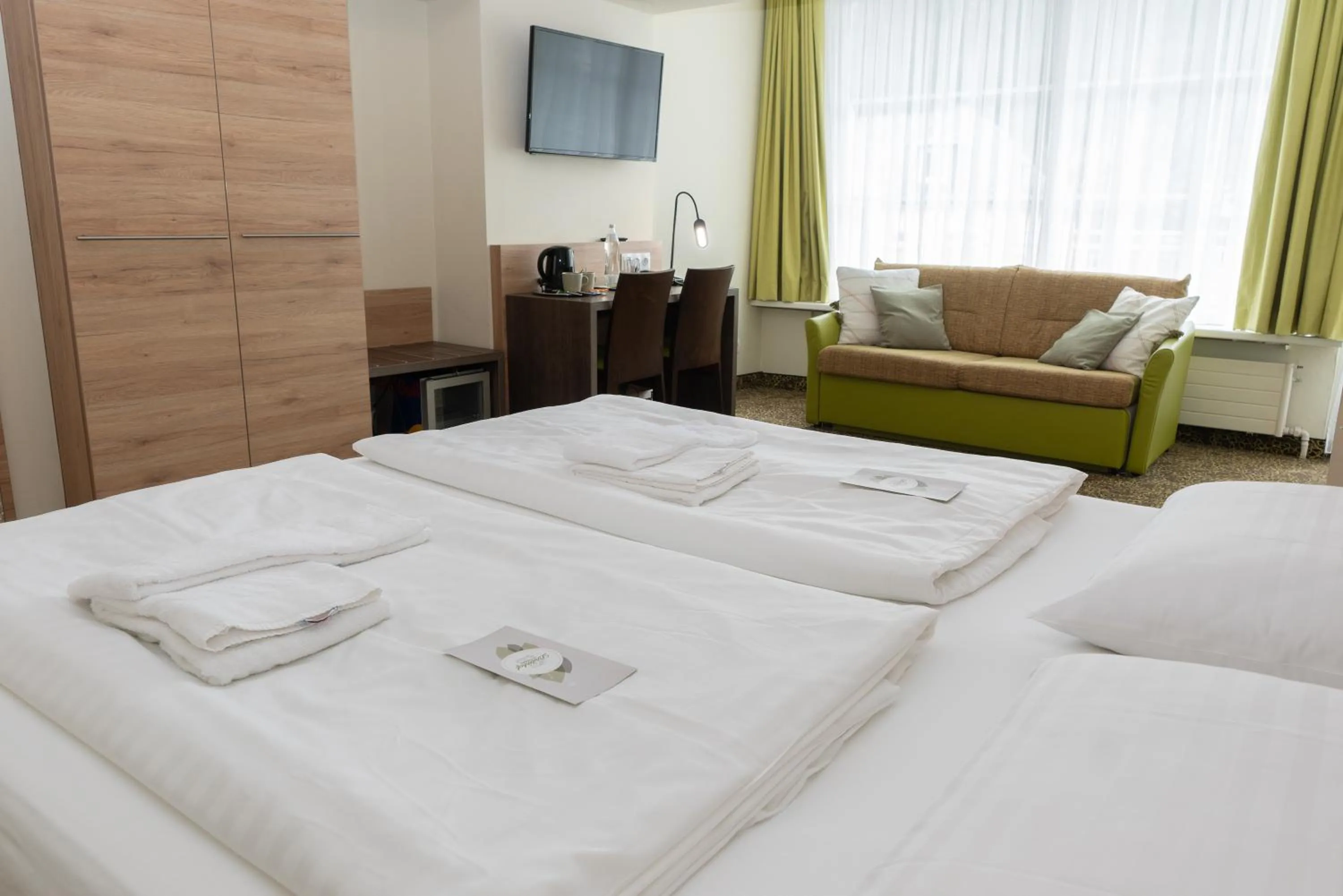 Photo of the whole room, Bed in Hotel Lindenhof