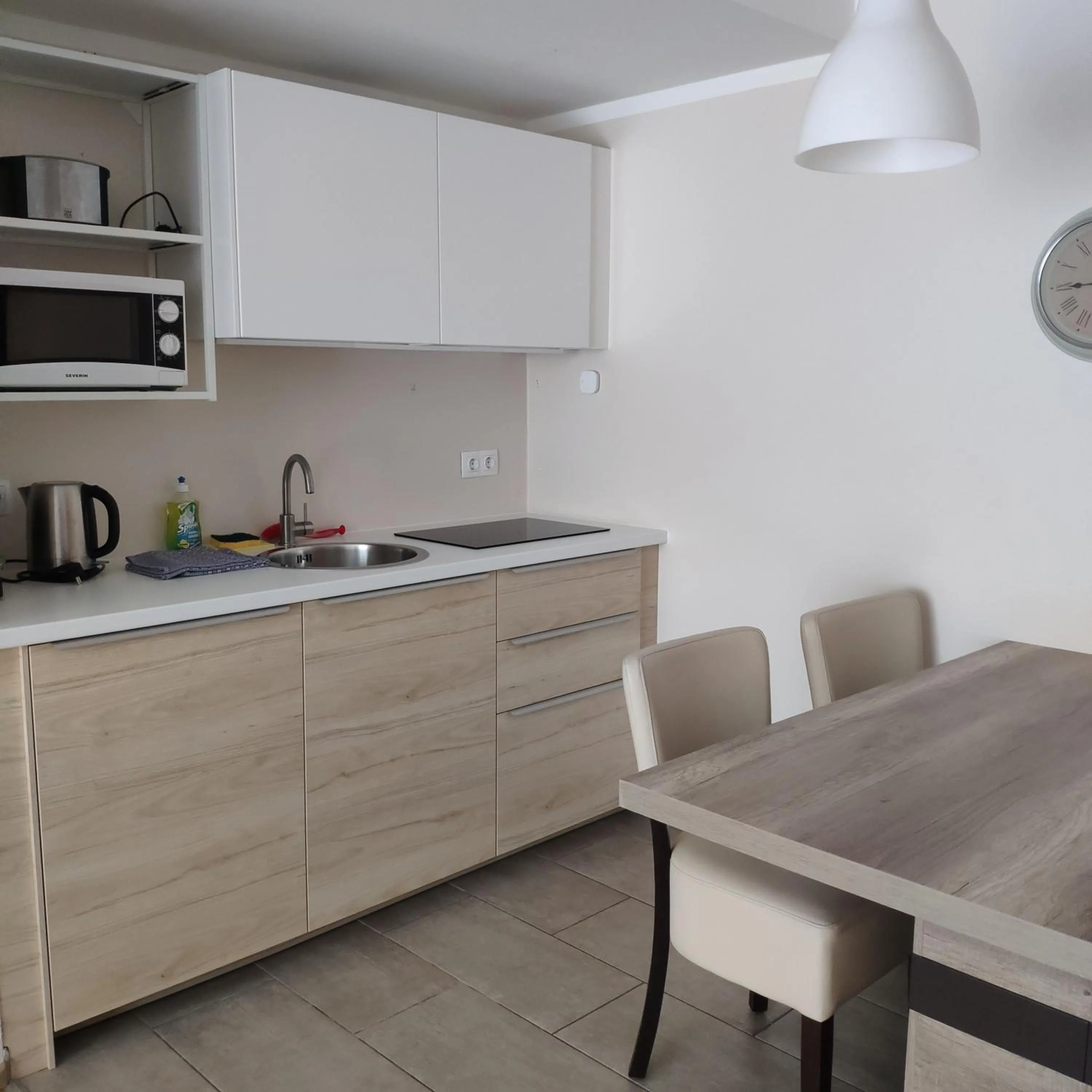 Kitchen or kitchenette in Hotel Lindenhof