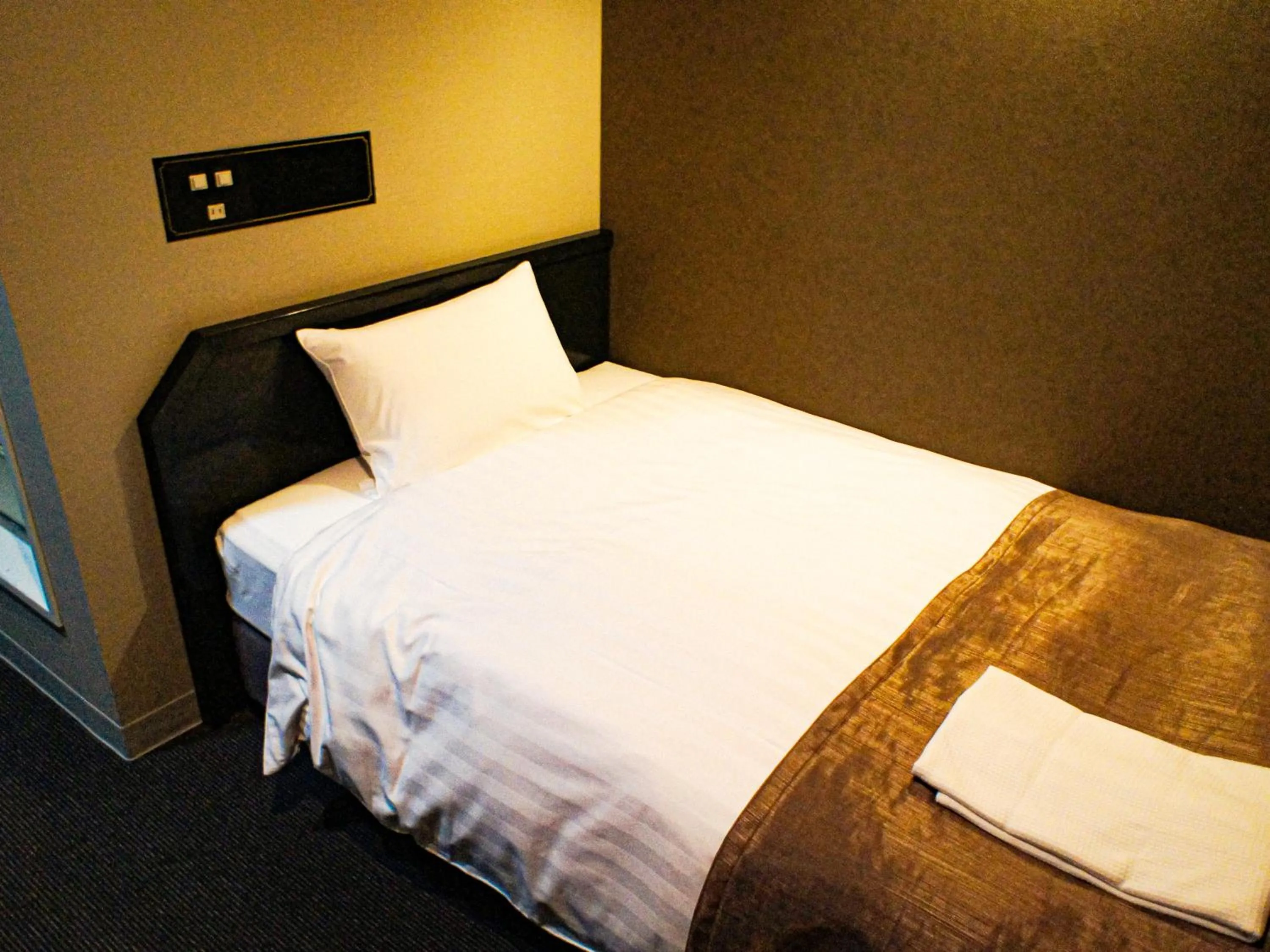 Bed in Hotel Abest Shin-Anjo-Ekimae