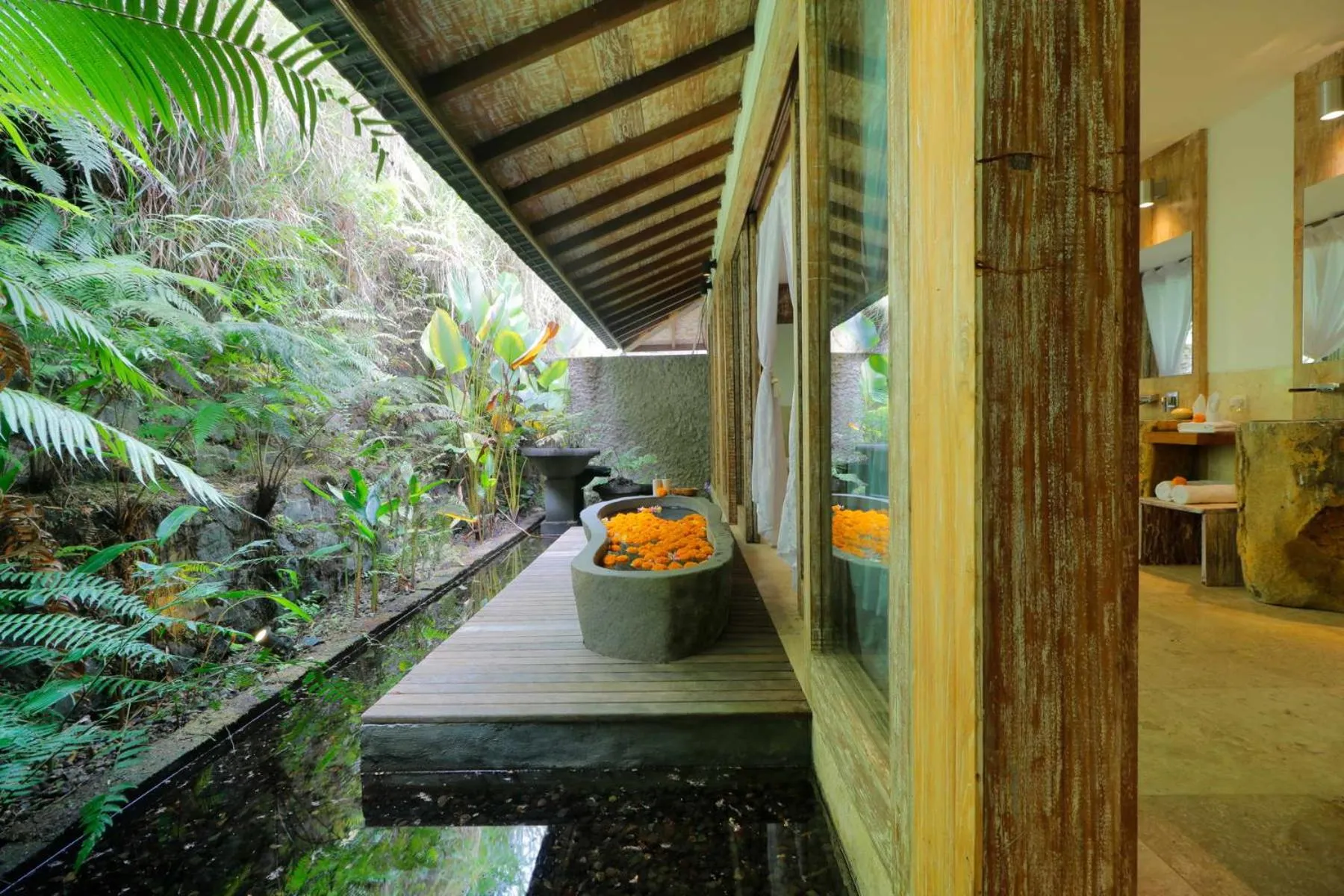 Bathroom in The Bejalin Eco Retreat
