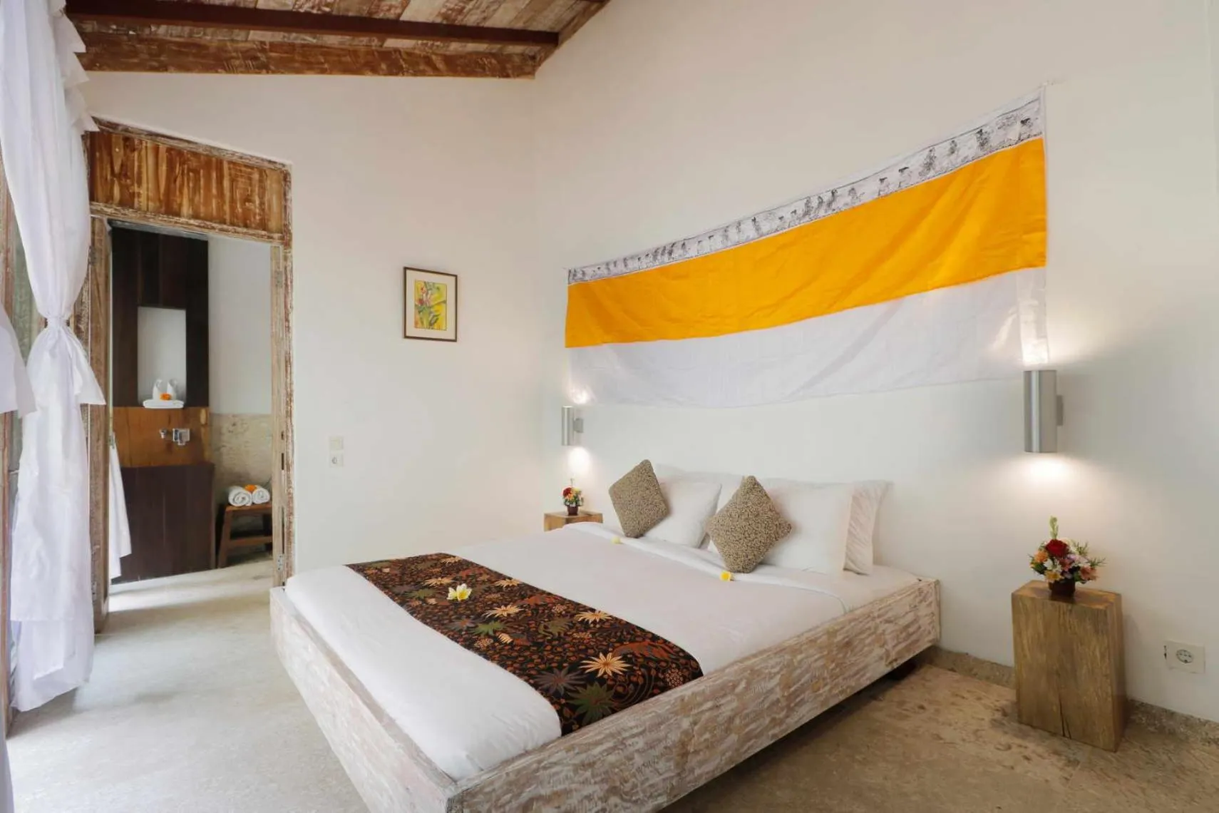 Bedroom, Bed in The Bejalin Eco Retreat