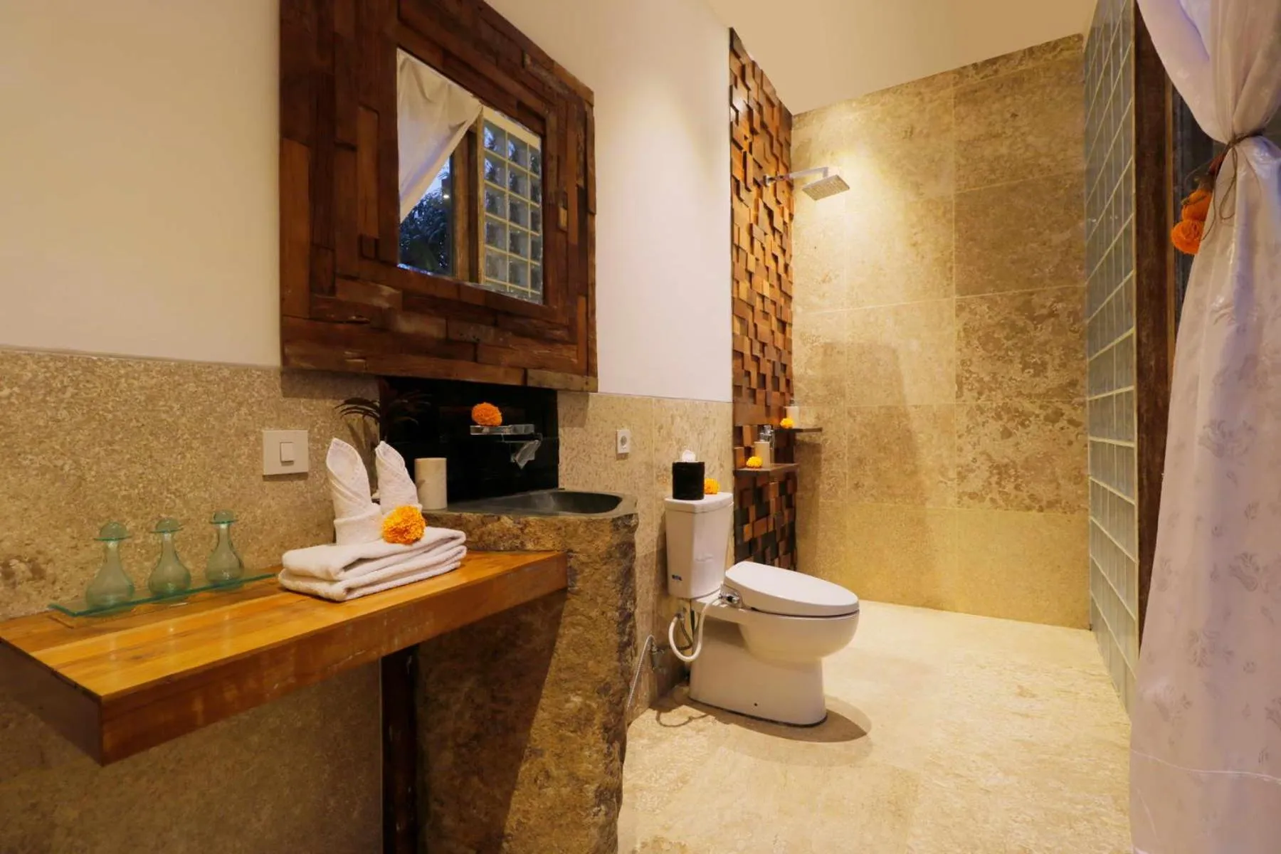 Bathroom in The Bejalin Eco Retreat