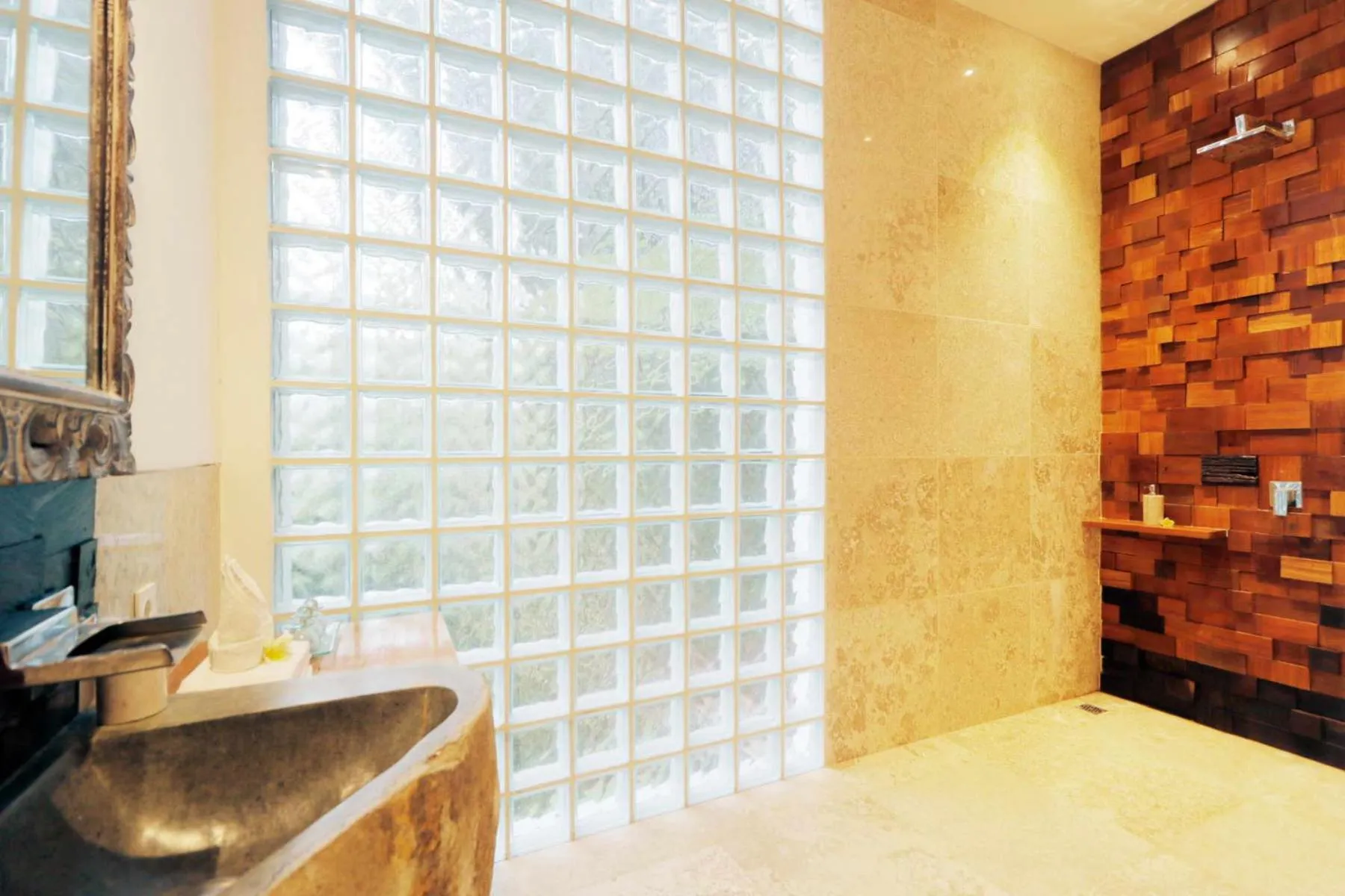 Bathroom in The Bejalin Eco Retreat