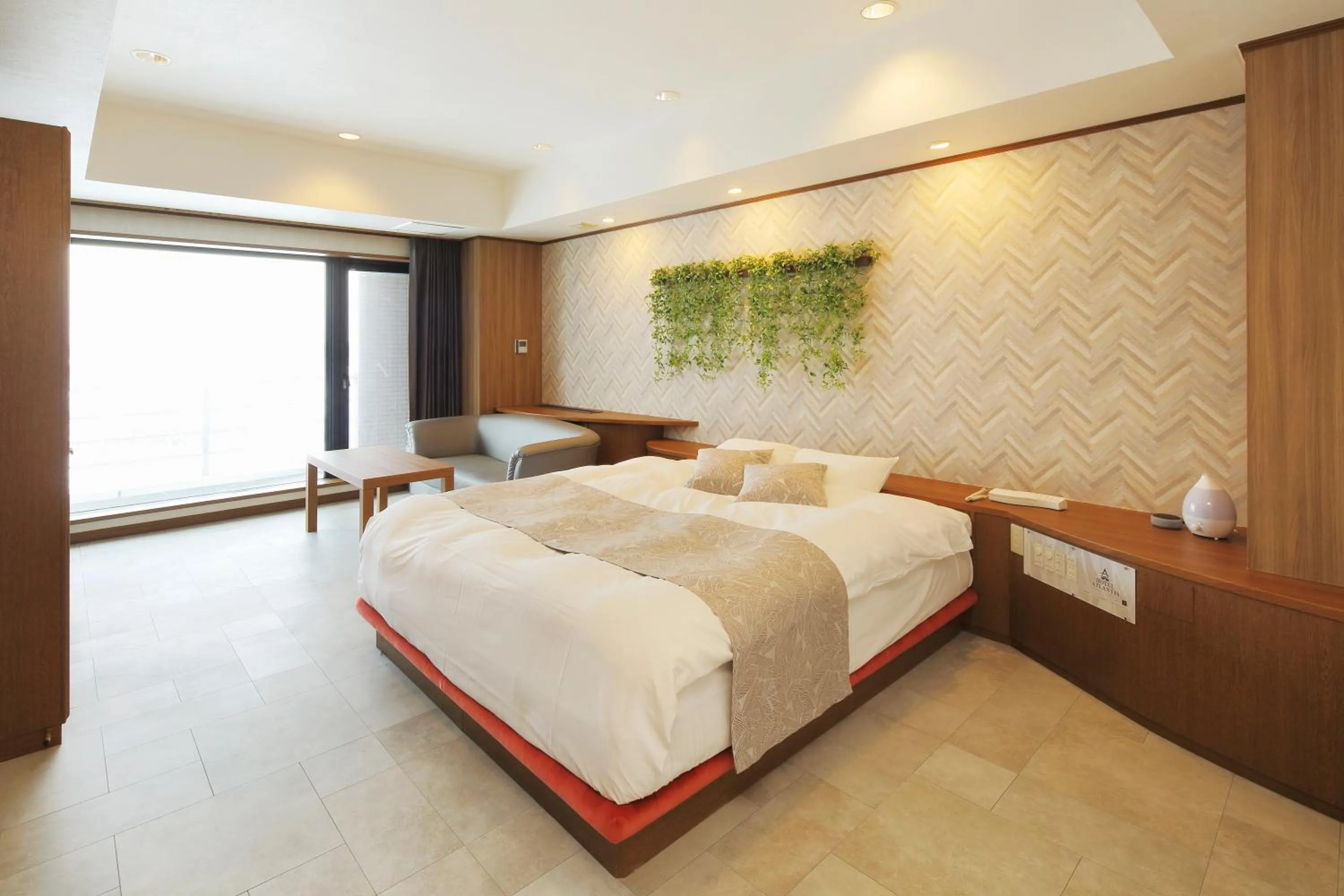 Bed in HOTEL ATLANTIS Otaru(Adult Only)