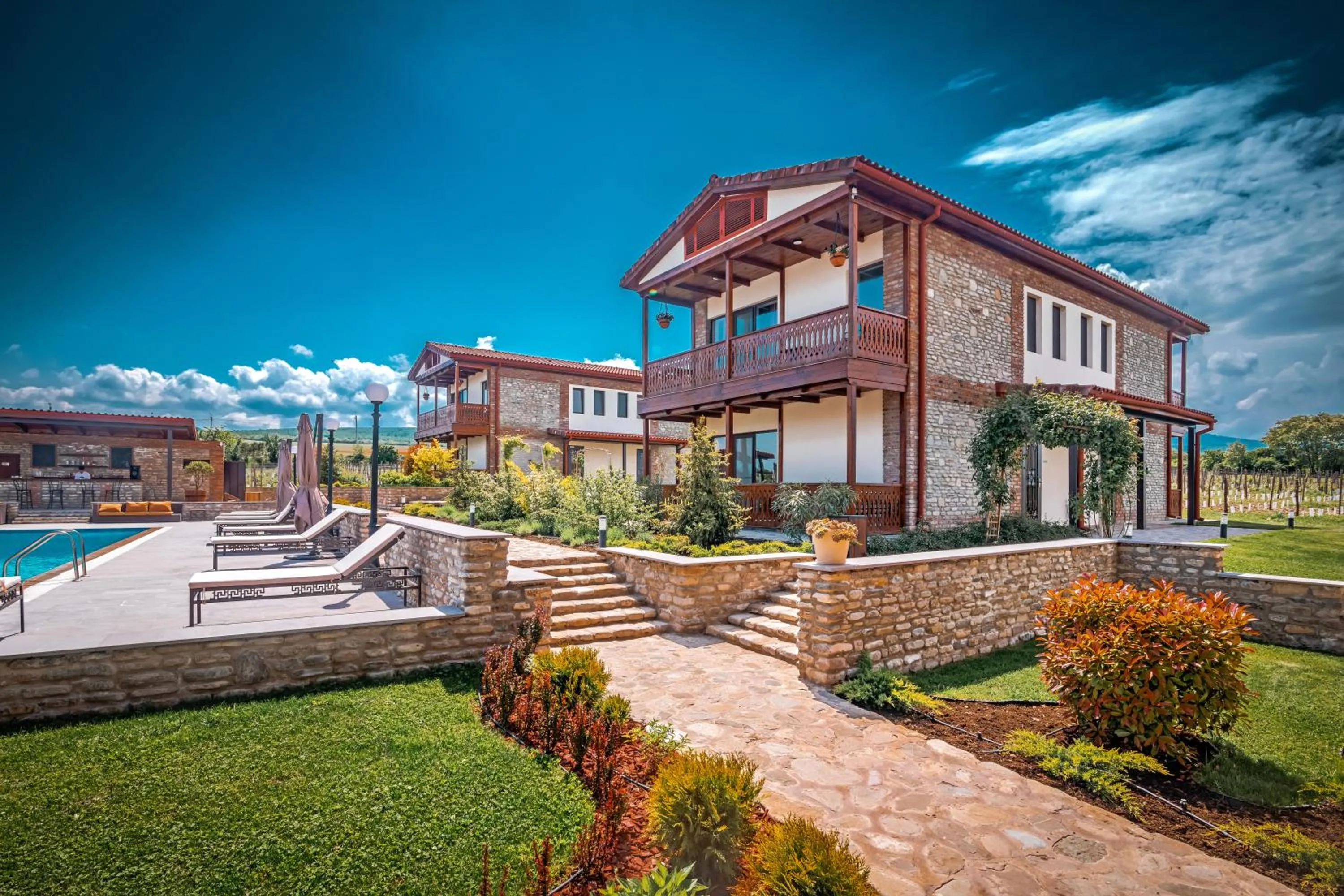 Property building in Château Mosmieri Hotel & Winery