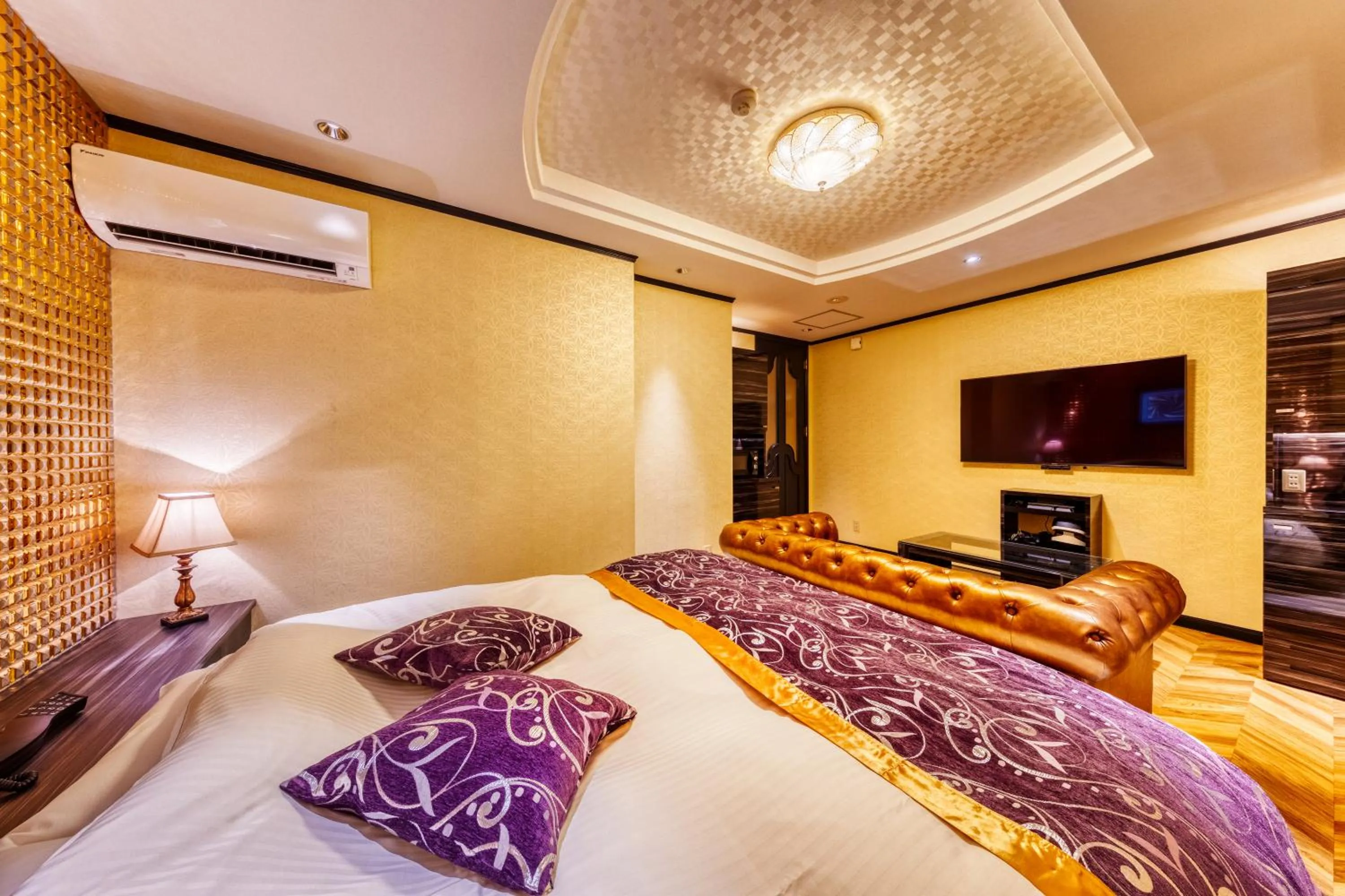 Bed in HOTEL Artia Izumiotsu (Adult Only)