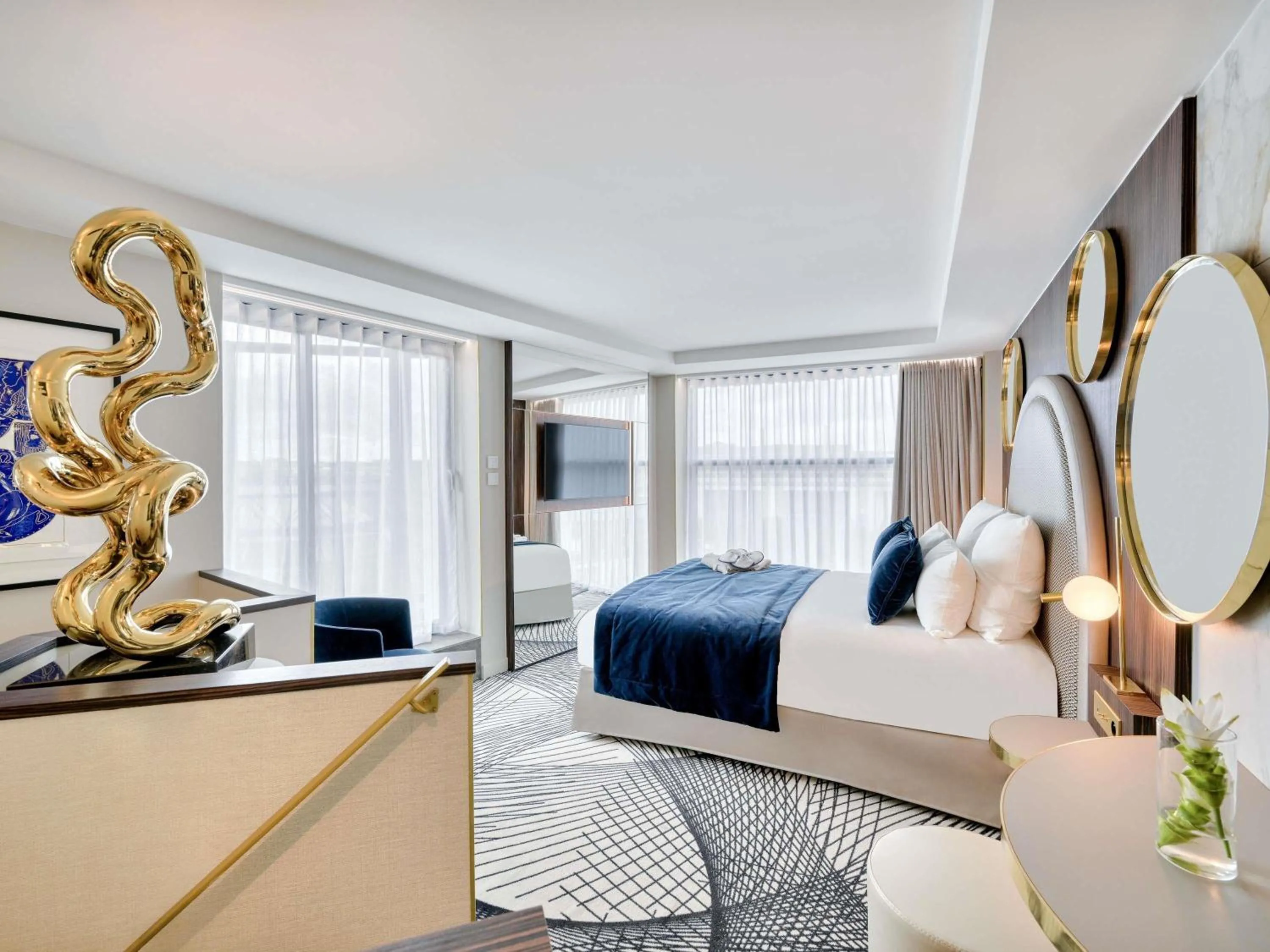 Bedroom, Bed in Novotel Paris Centre Bercy