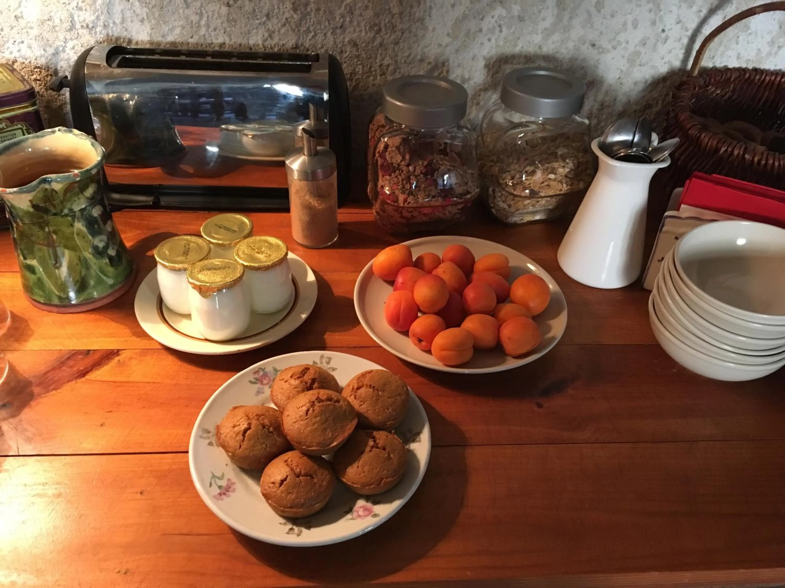 Breakfast in La Roche Meane