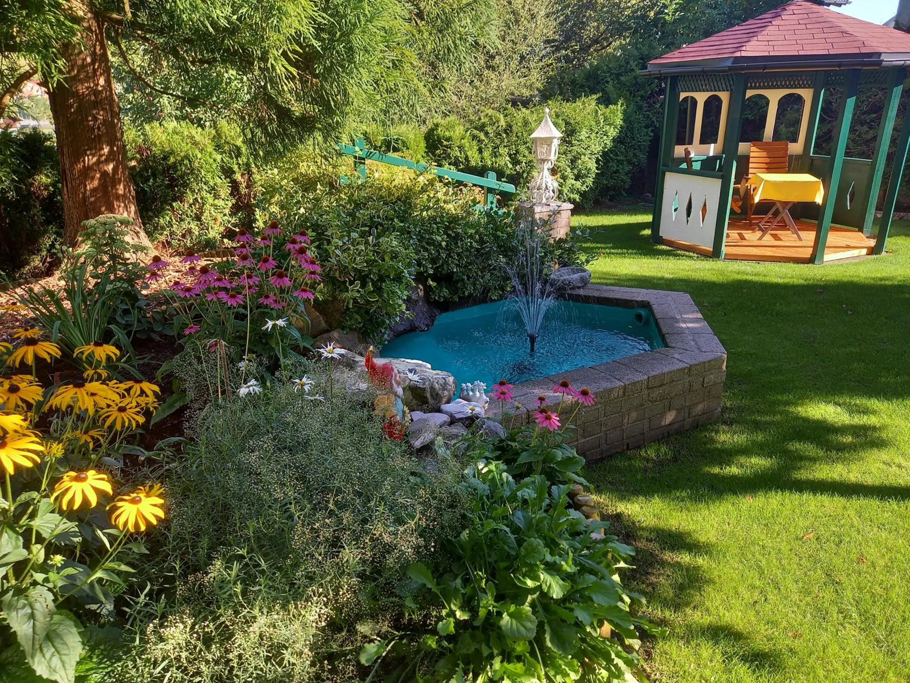 Garden in Schedlers Löwenhotel-GARNI