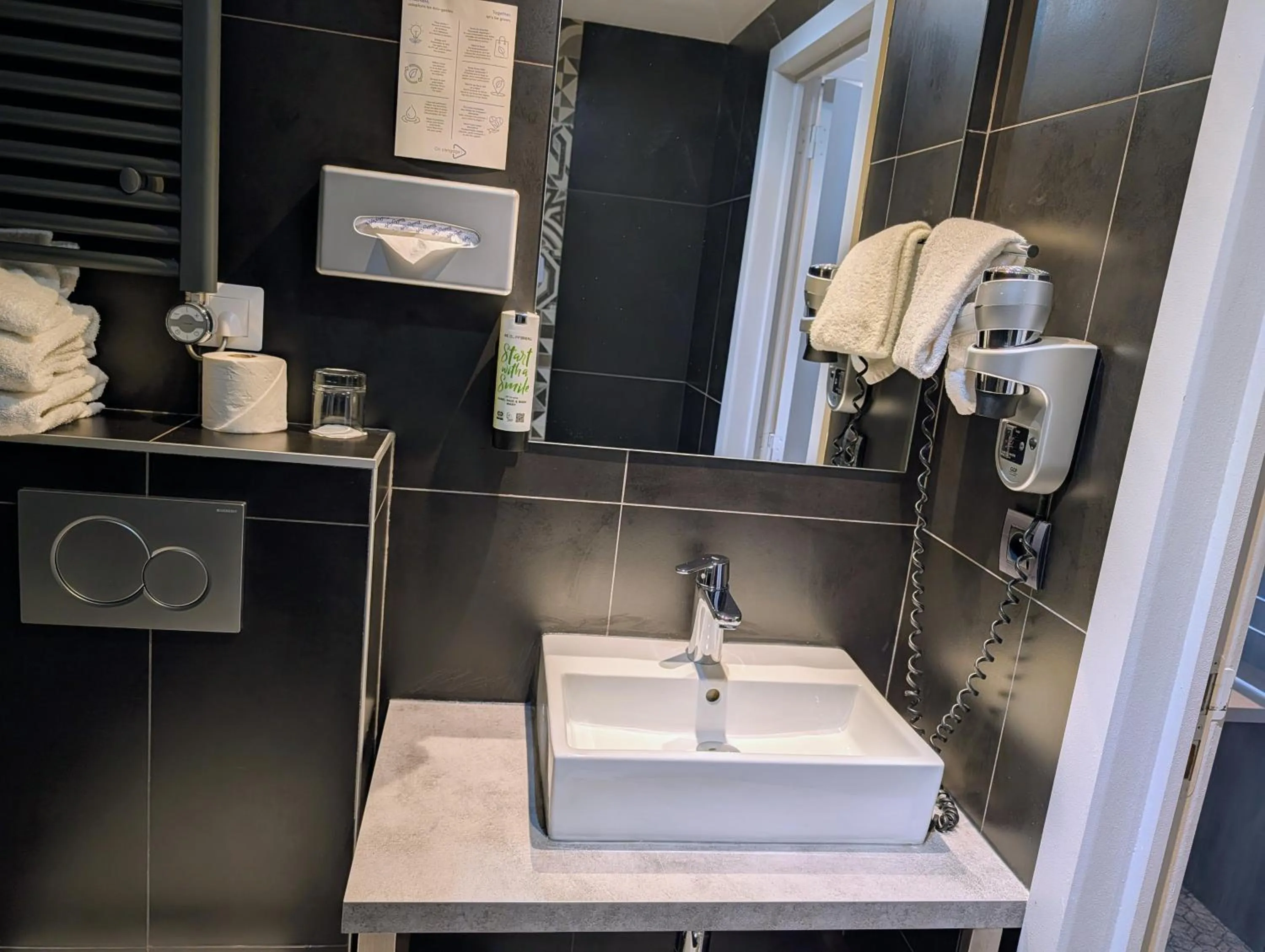 Bathroom in Best Western Empire Elysees