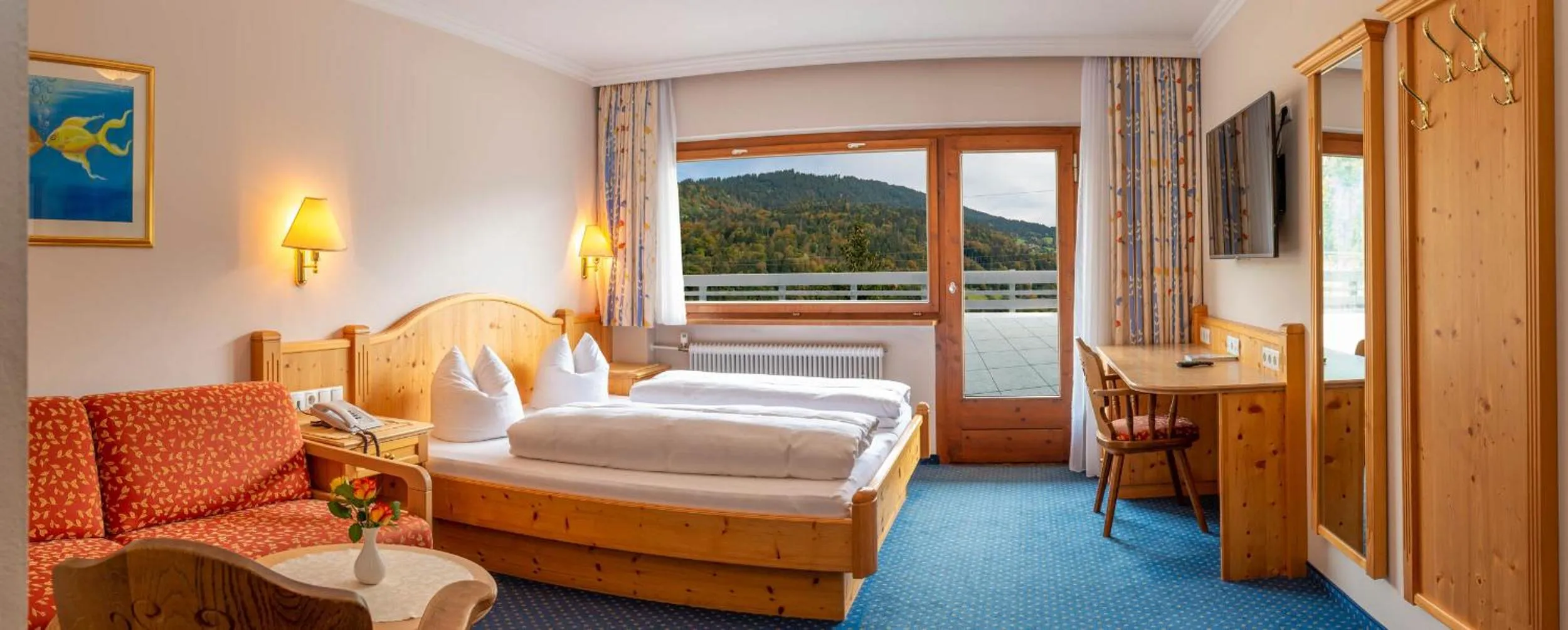 Bed in Hotel Brunella