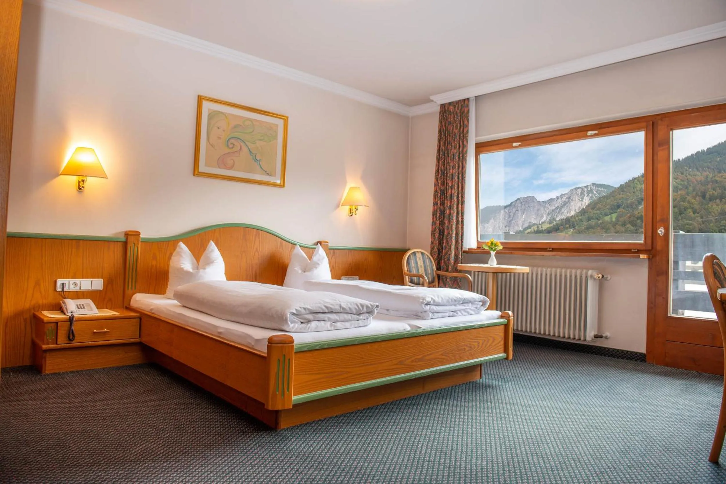 Bed in Hotel Brunella