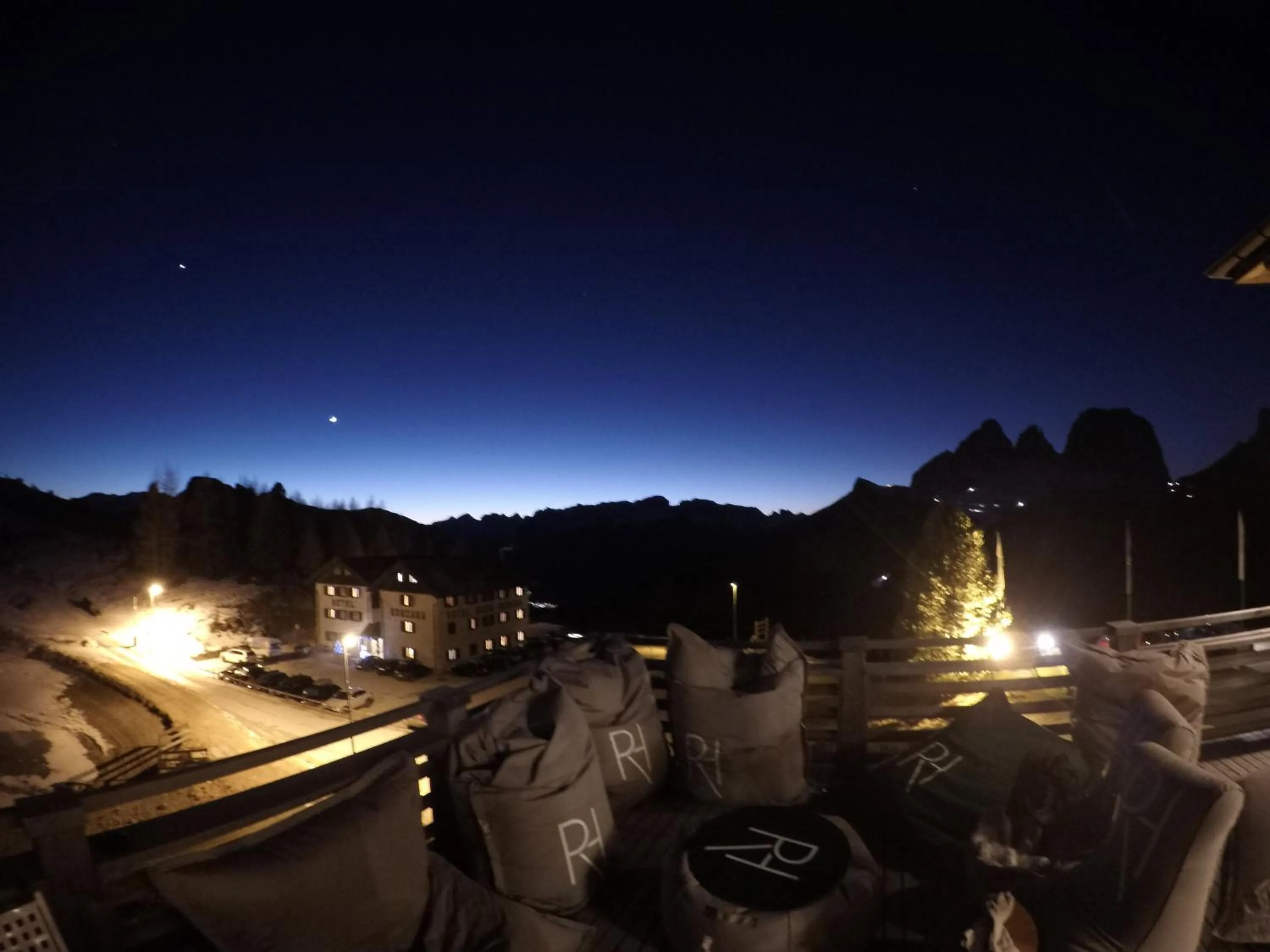 Night in Hotel Pordoi Passo Pordoi Vegetarian Hotel