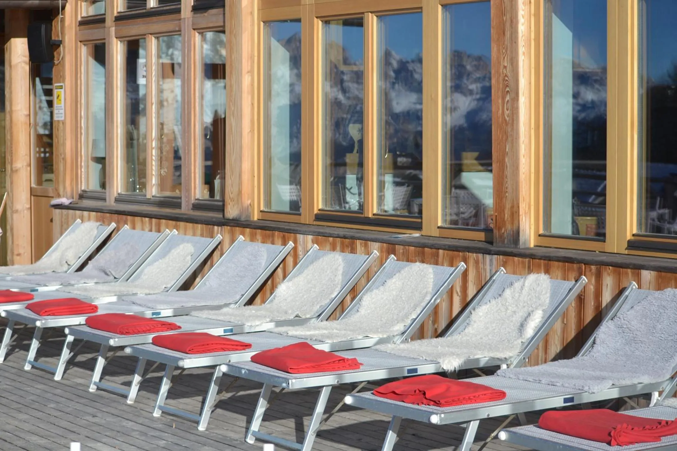 Property building in Hotel Pordoi Passo Pordoi Vegetarian Hotel