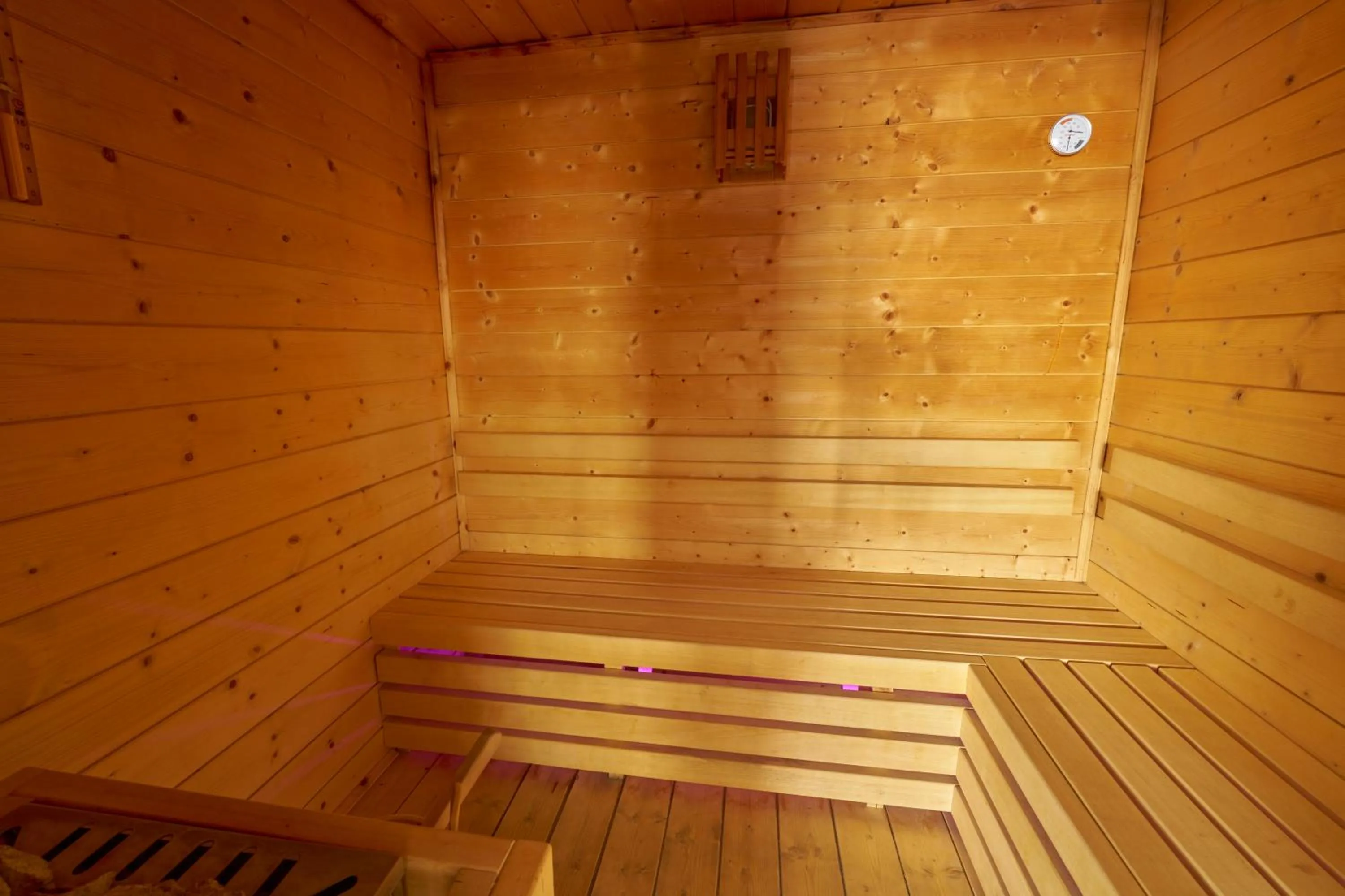 Sauna in Hotel Pordoi Passo Pordoi Vegetarian Hotel