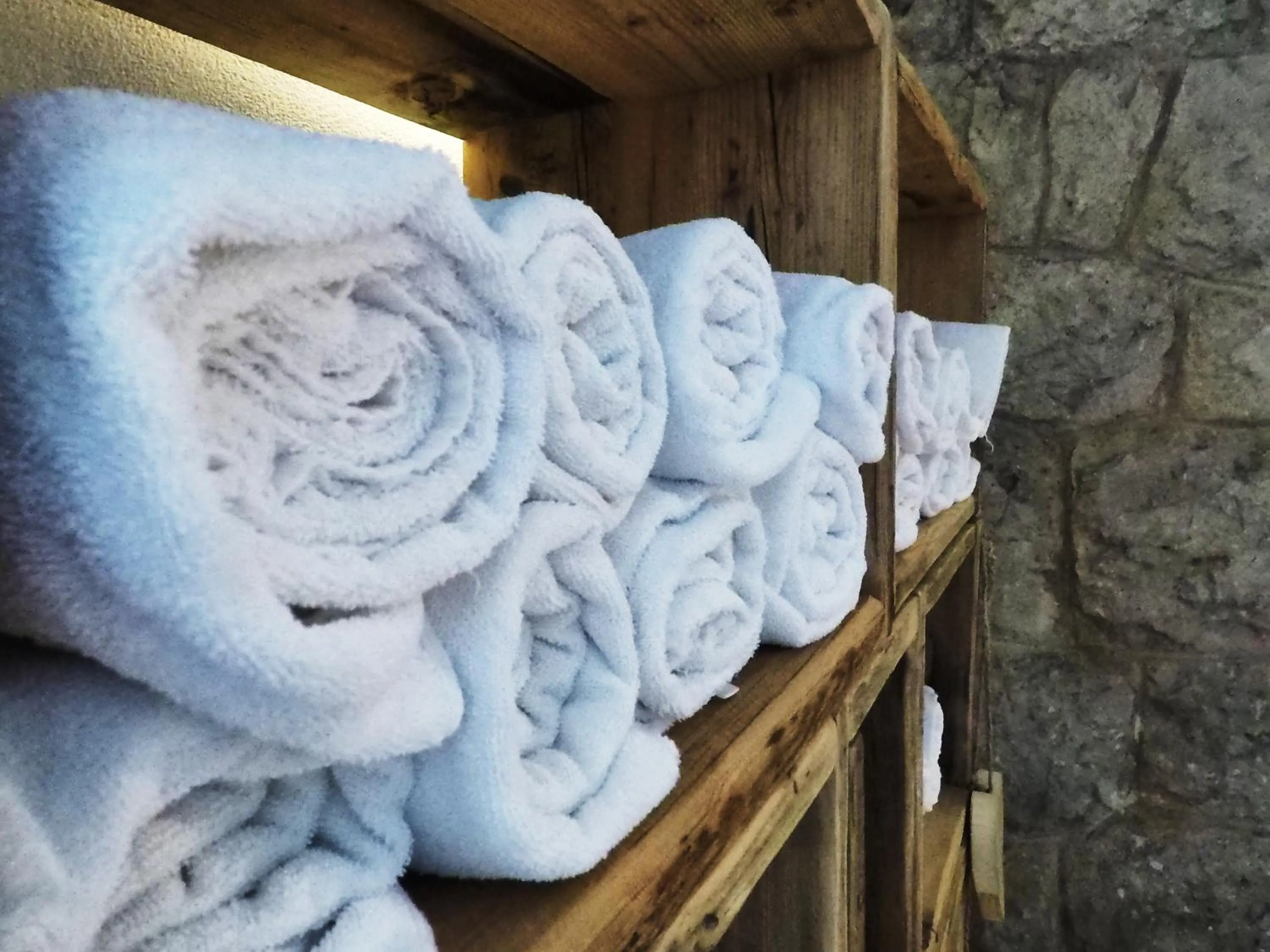 towels in Hotel Pordoi Passo Pordoi Vegetarian Hotel
