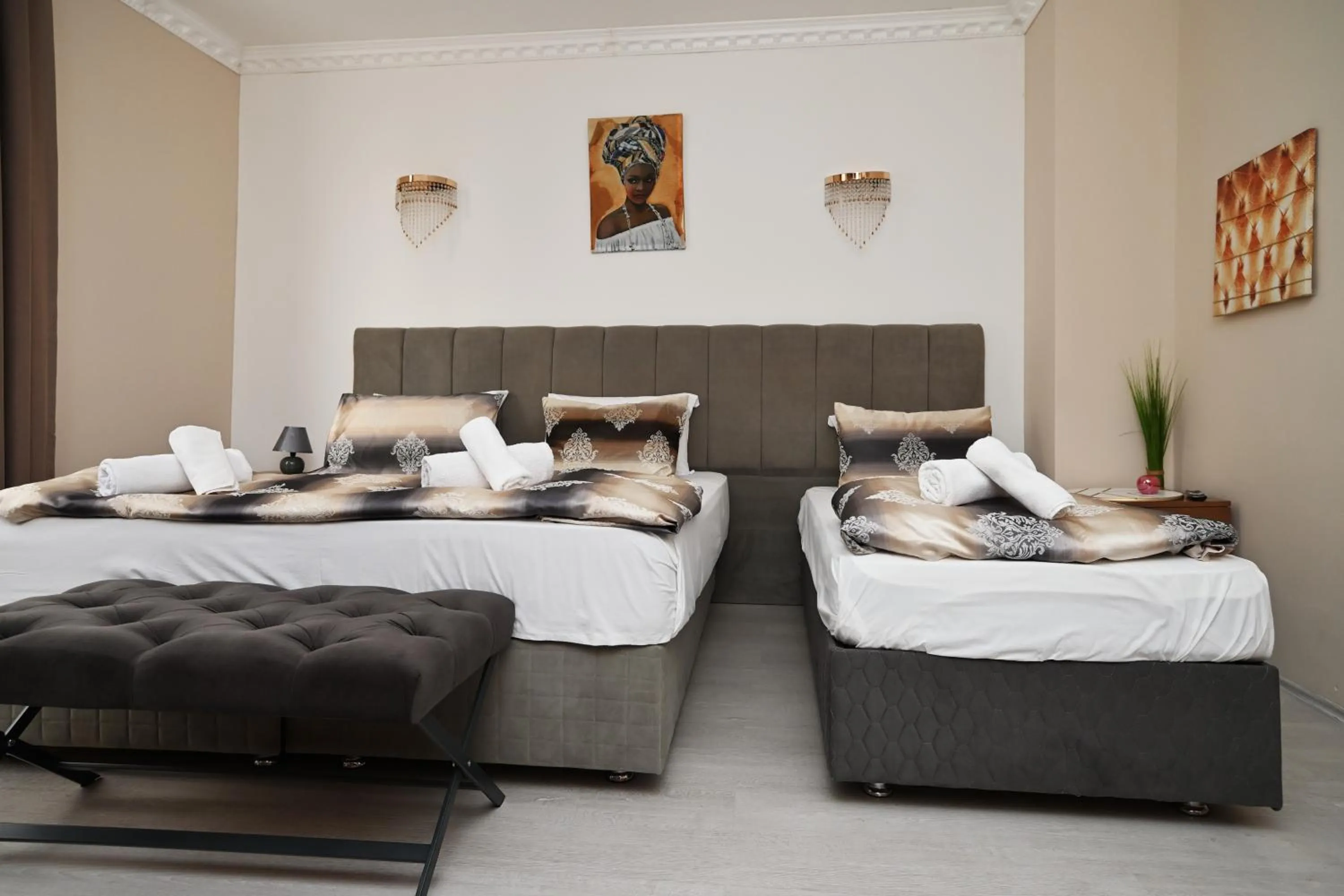 Bed in Kispet Deluxe Hotels&Suites