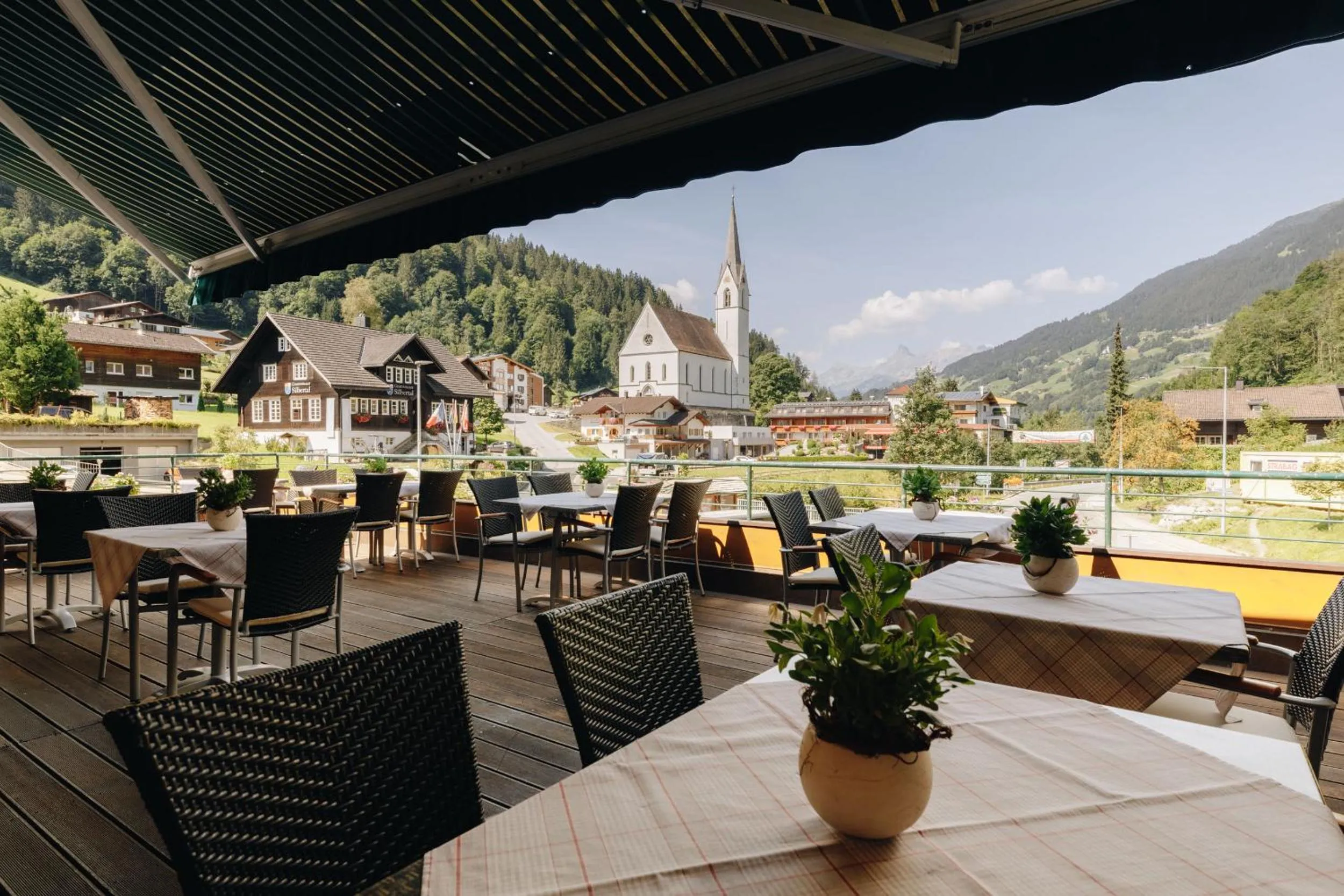 View (from property/room) in Hotel Hirschen