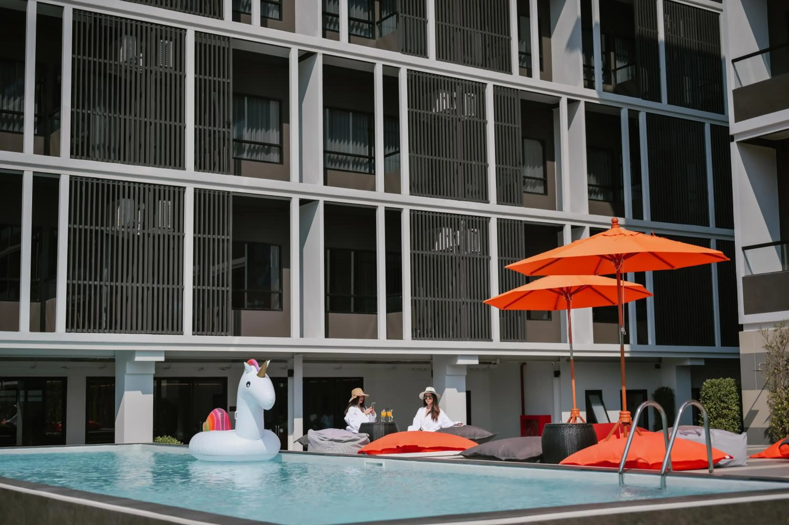 Swimming pool in The Iconic Hotel Don Mueang Airport