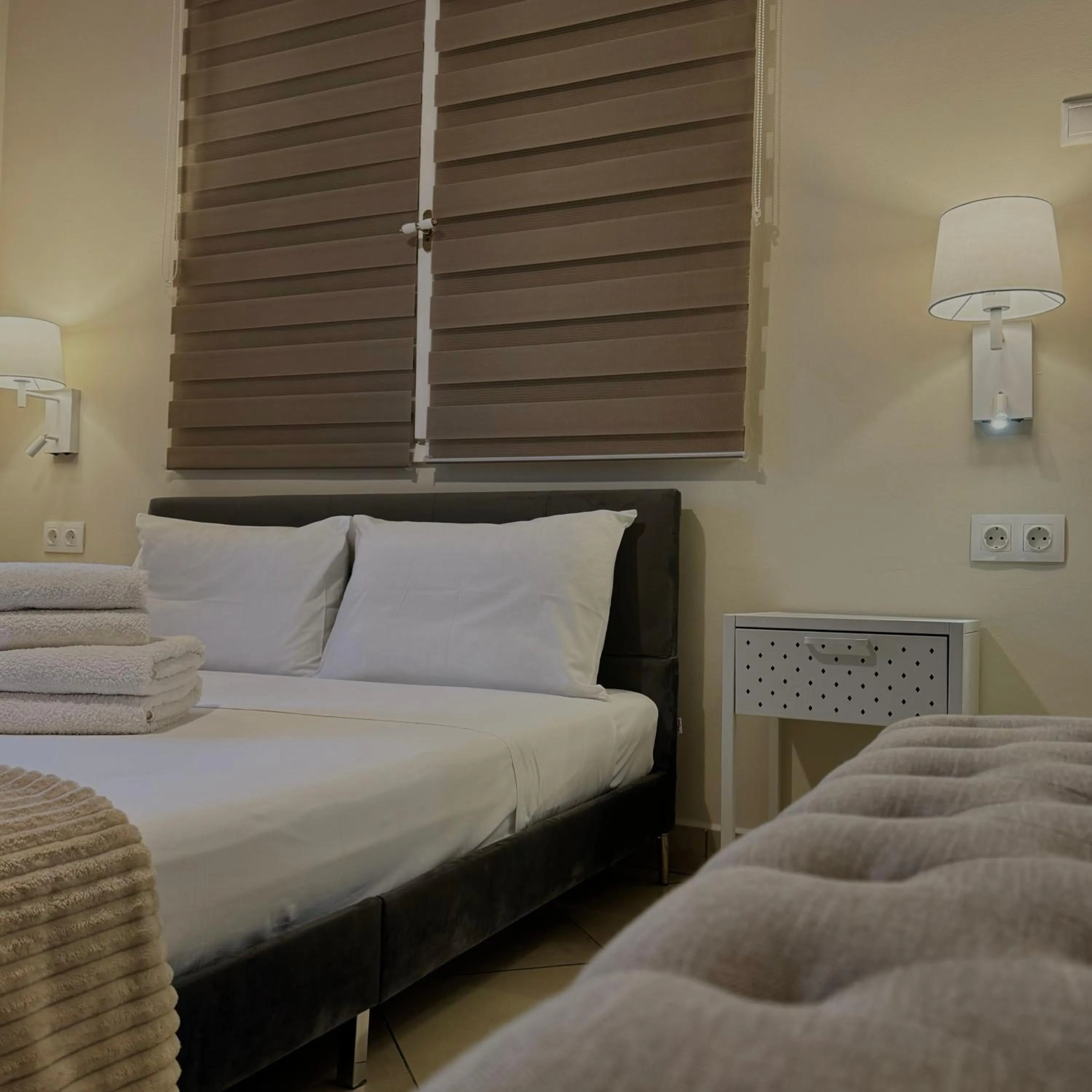 Bedroom, Bed in Vasilios Marinos Rooms