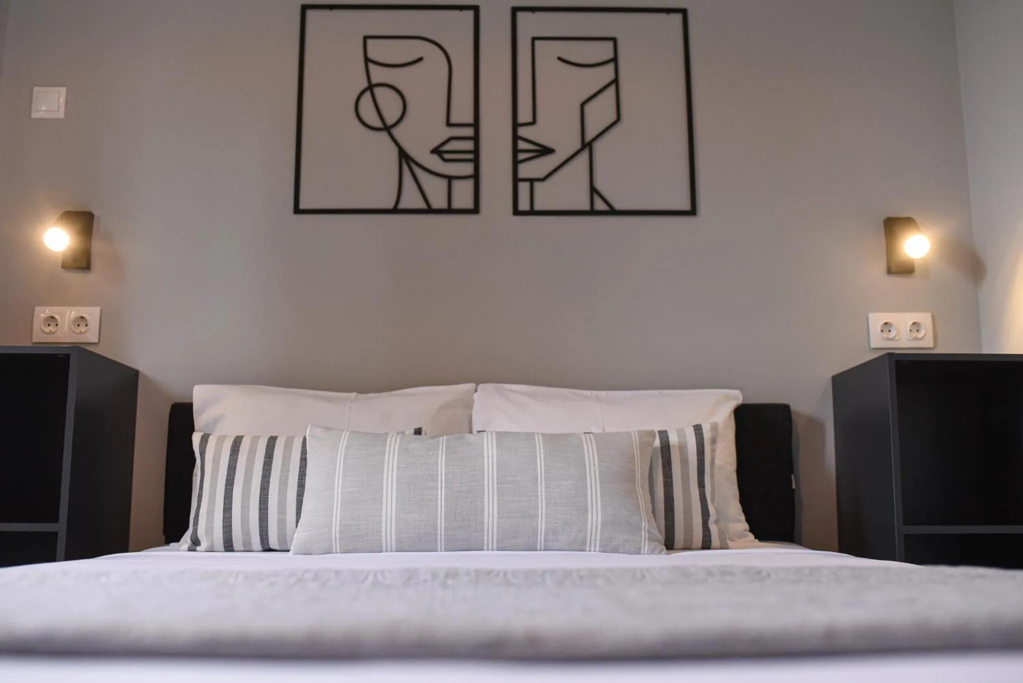 Bedroom, Bed in Vasilios Marinos Rooms