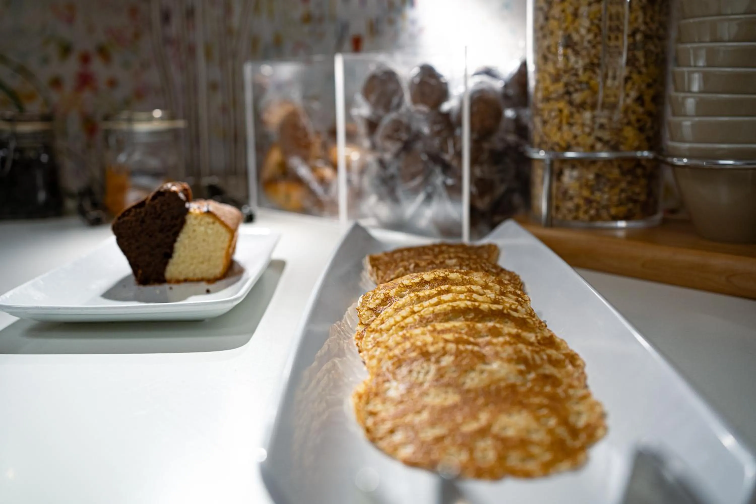 Buffet breakfast in Novotel Fontainebleau Ury