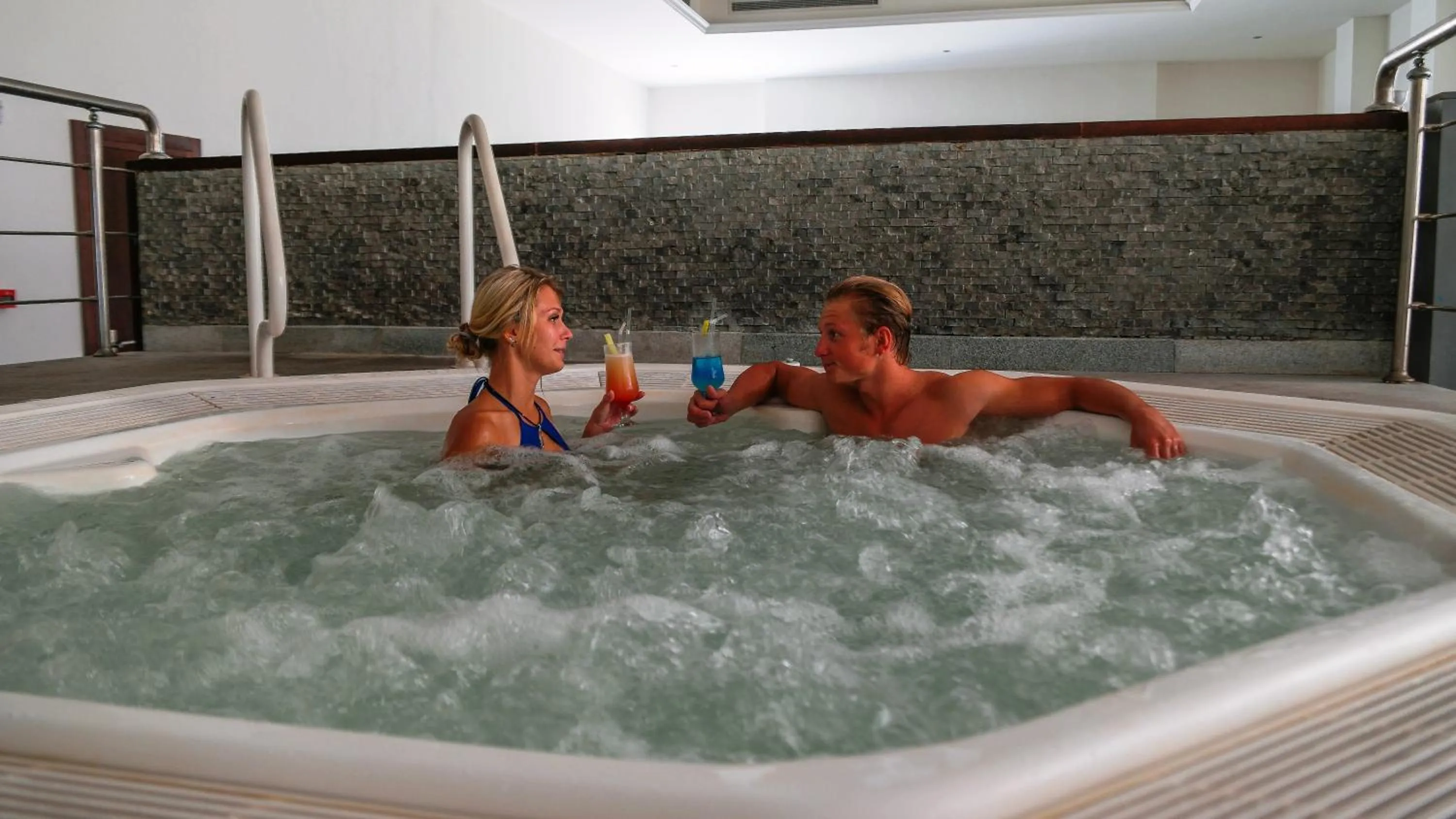 People in Cleopatra Luxury Resort Makadi Bay