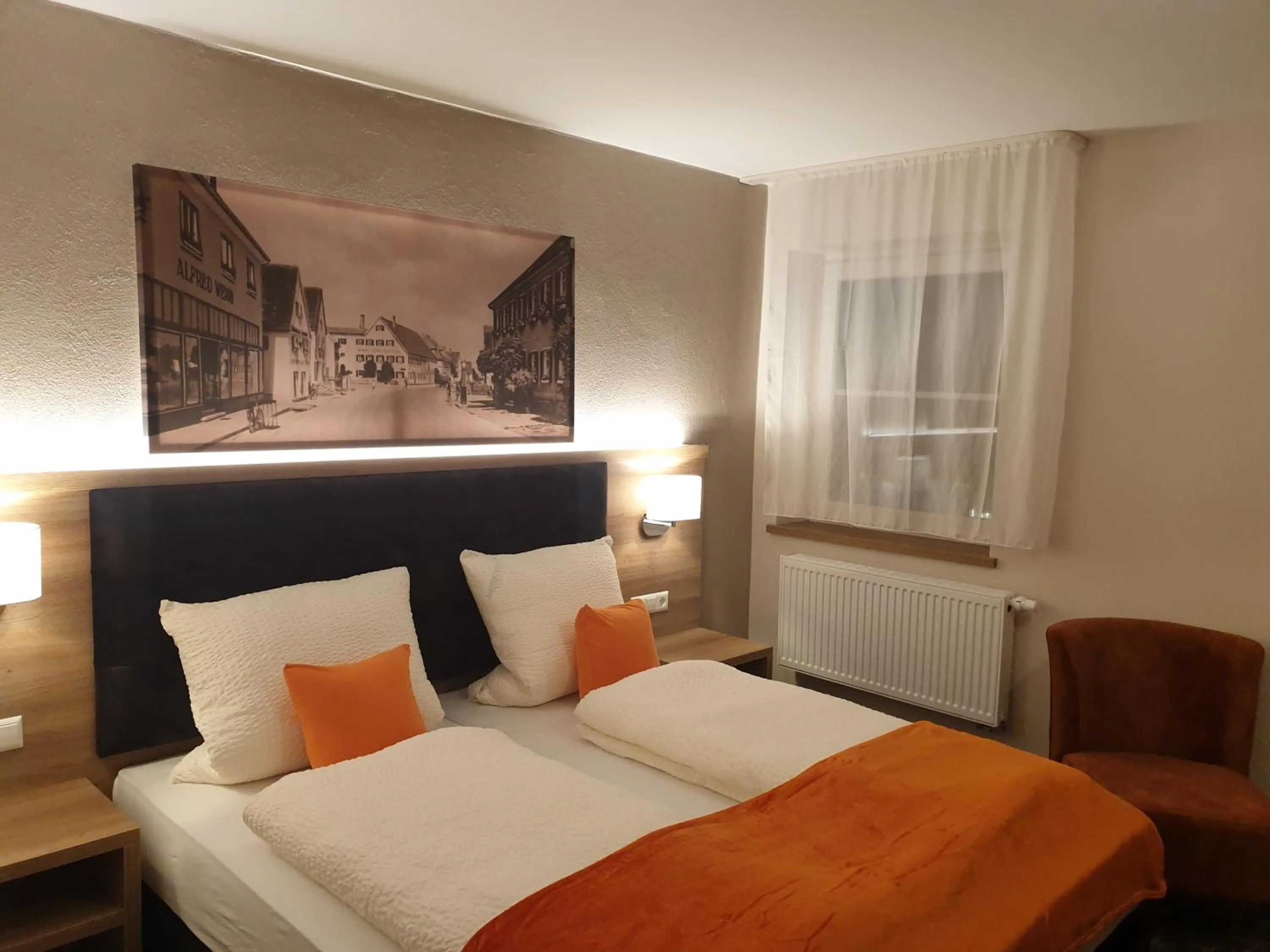 Photo of the whole room, Bed in Gasthof Bräuhaus Lepple
