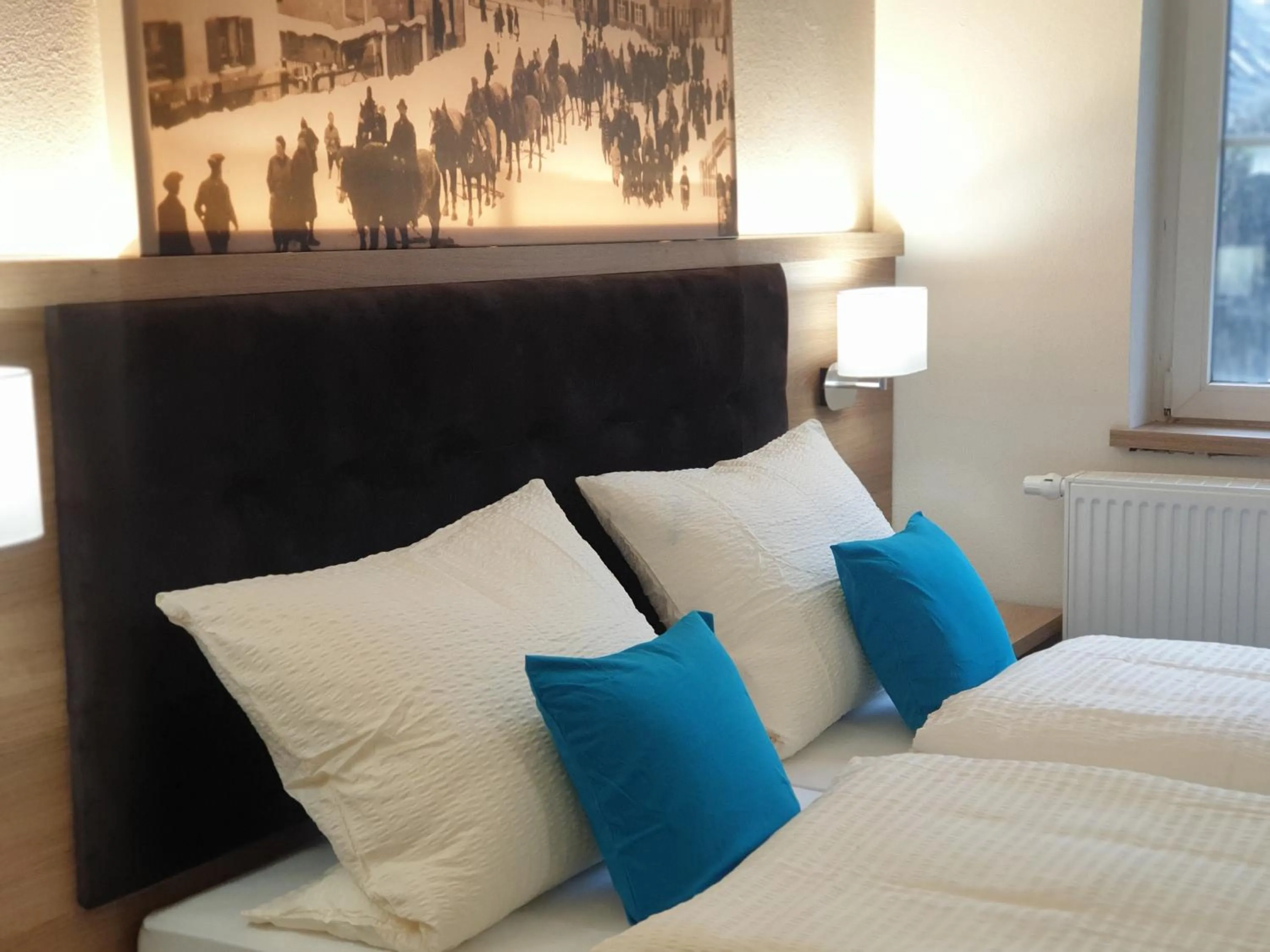 Bed in Gasthof Bräuhaus Lepple