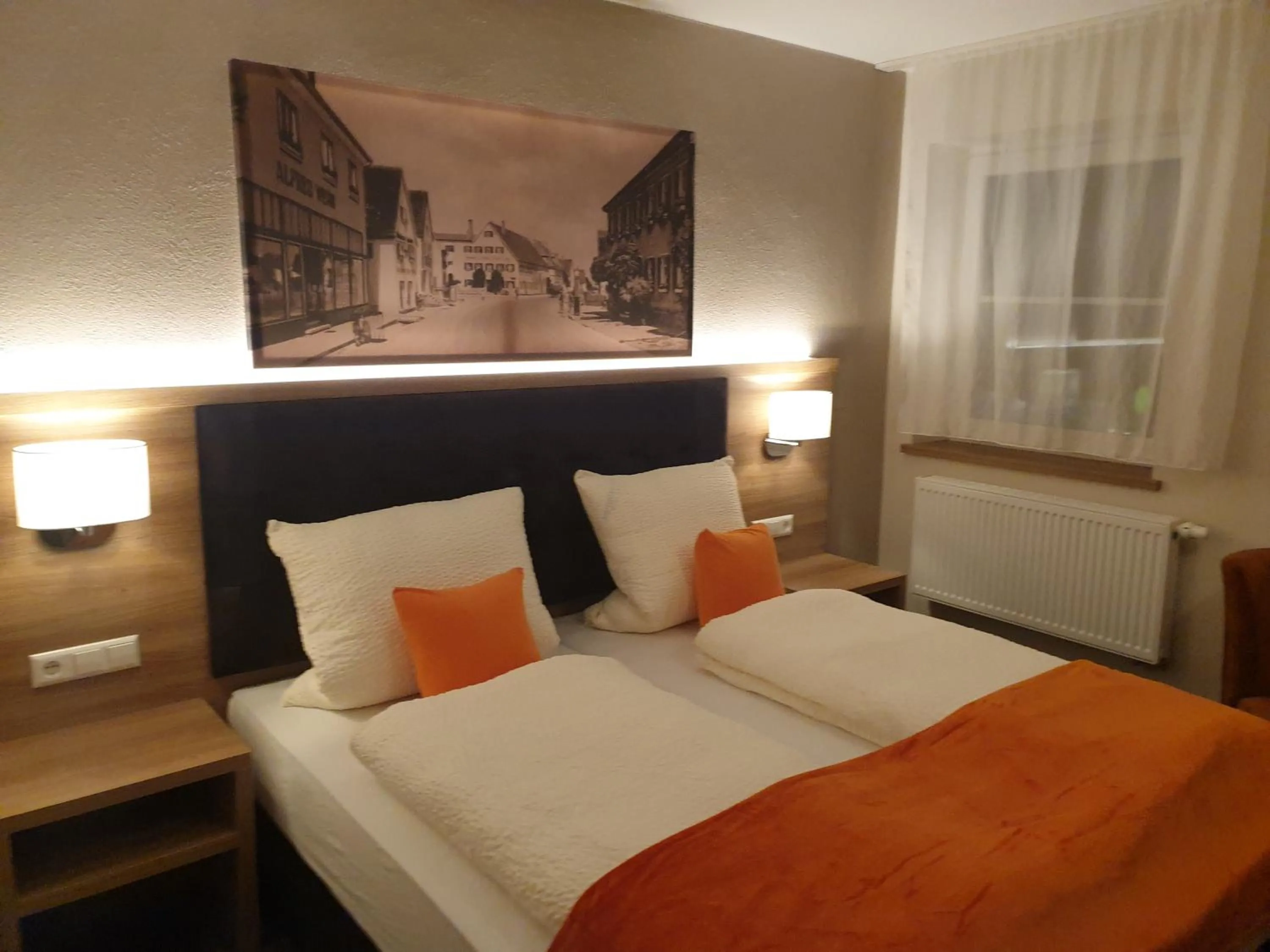 Bed in Gasthof Bräuhaus Lepple