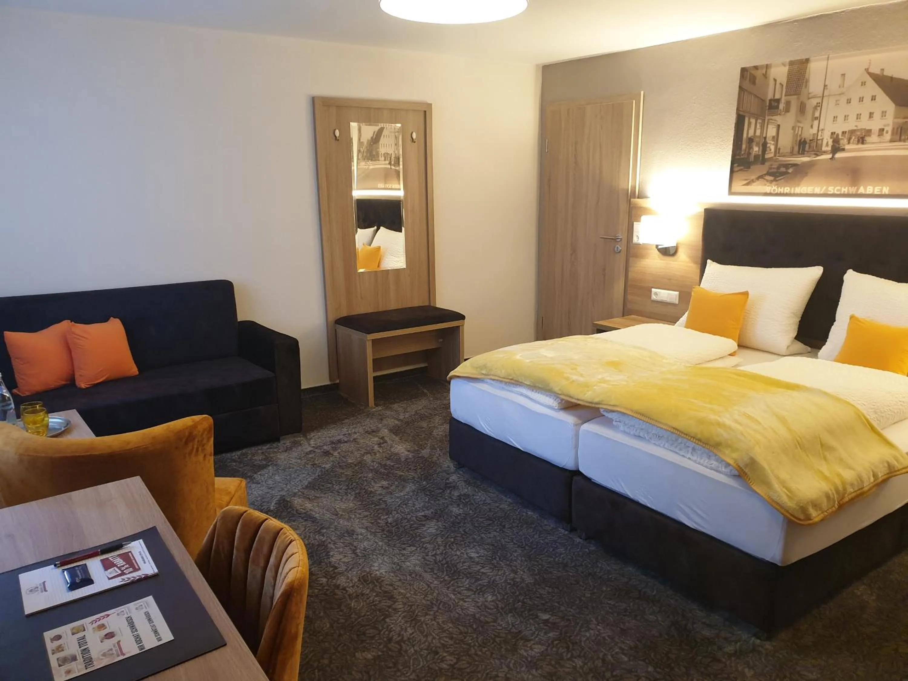 Bed in Gasthof Bräuhaus Lepple