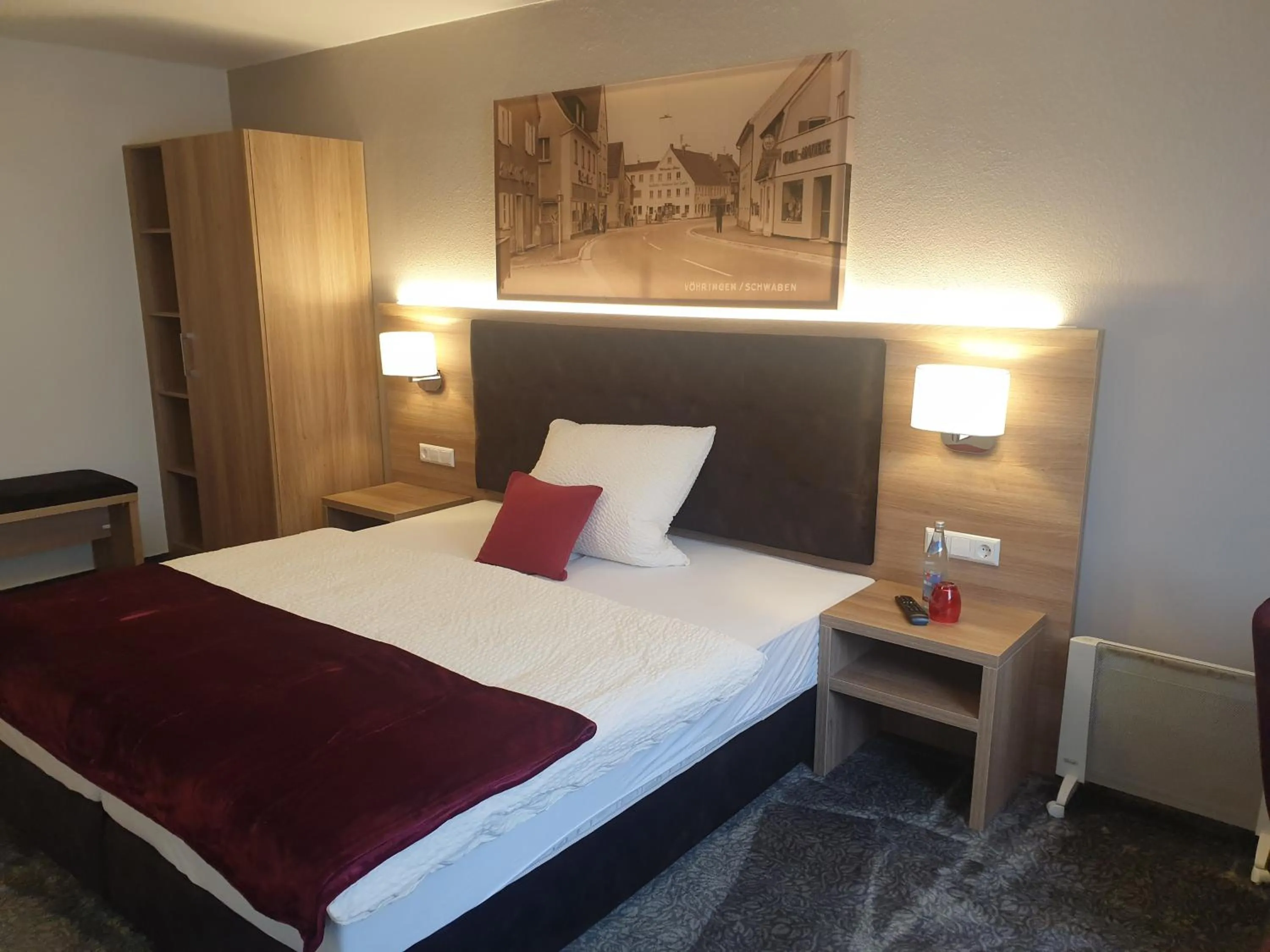 Bed in Gasthof Bräuhaus Lepple