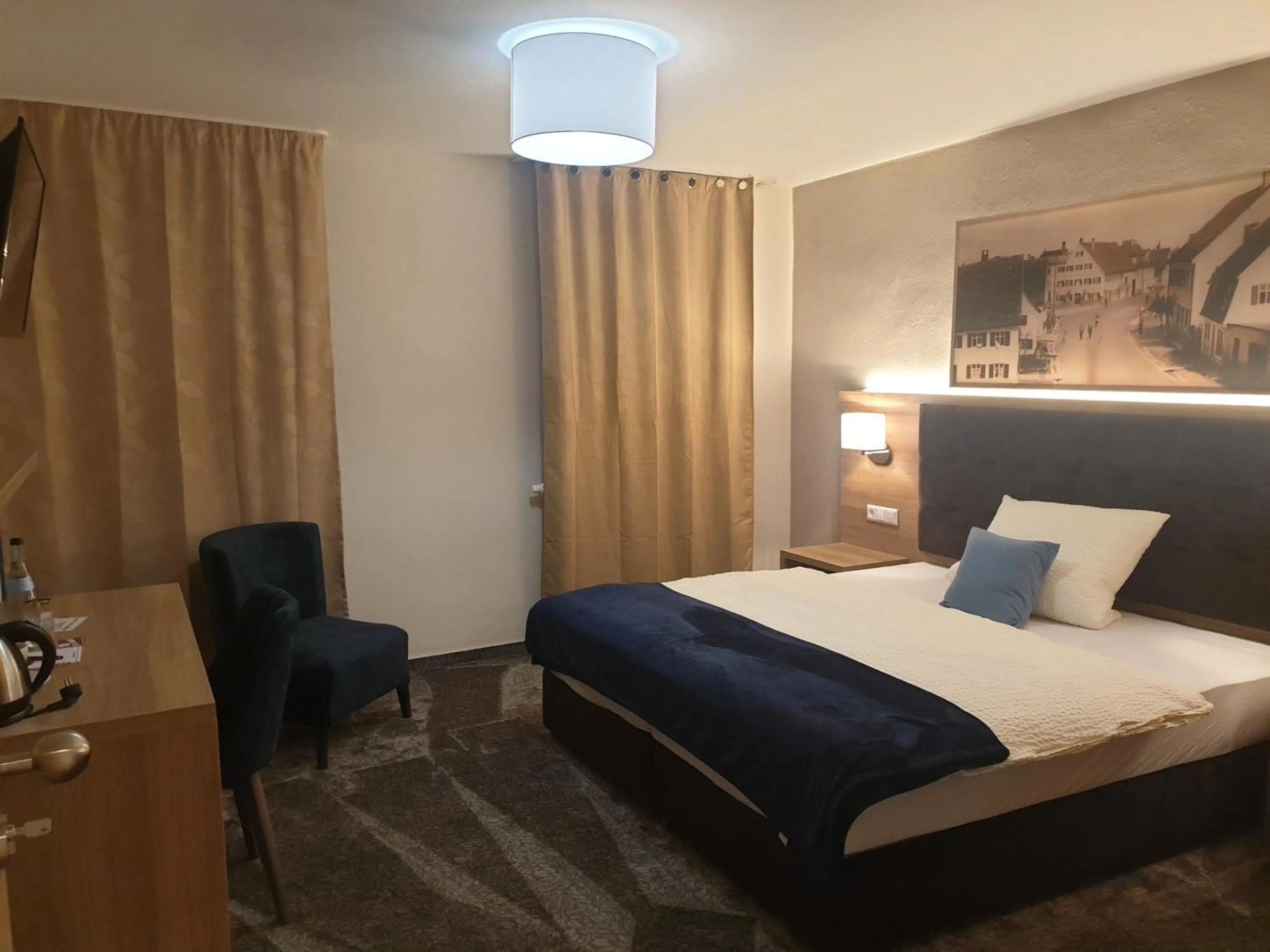 Bed in Gasthof Bräuhaus Lepple