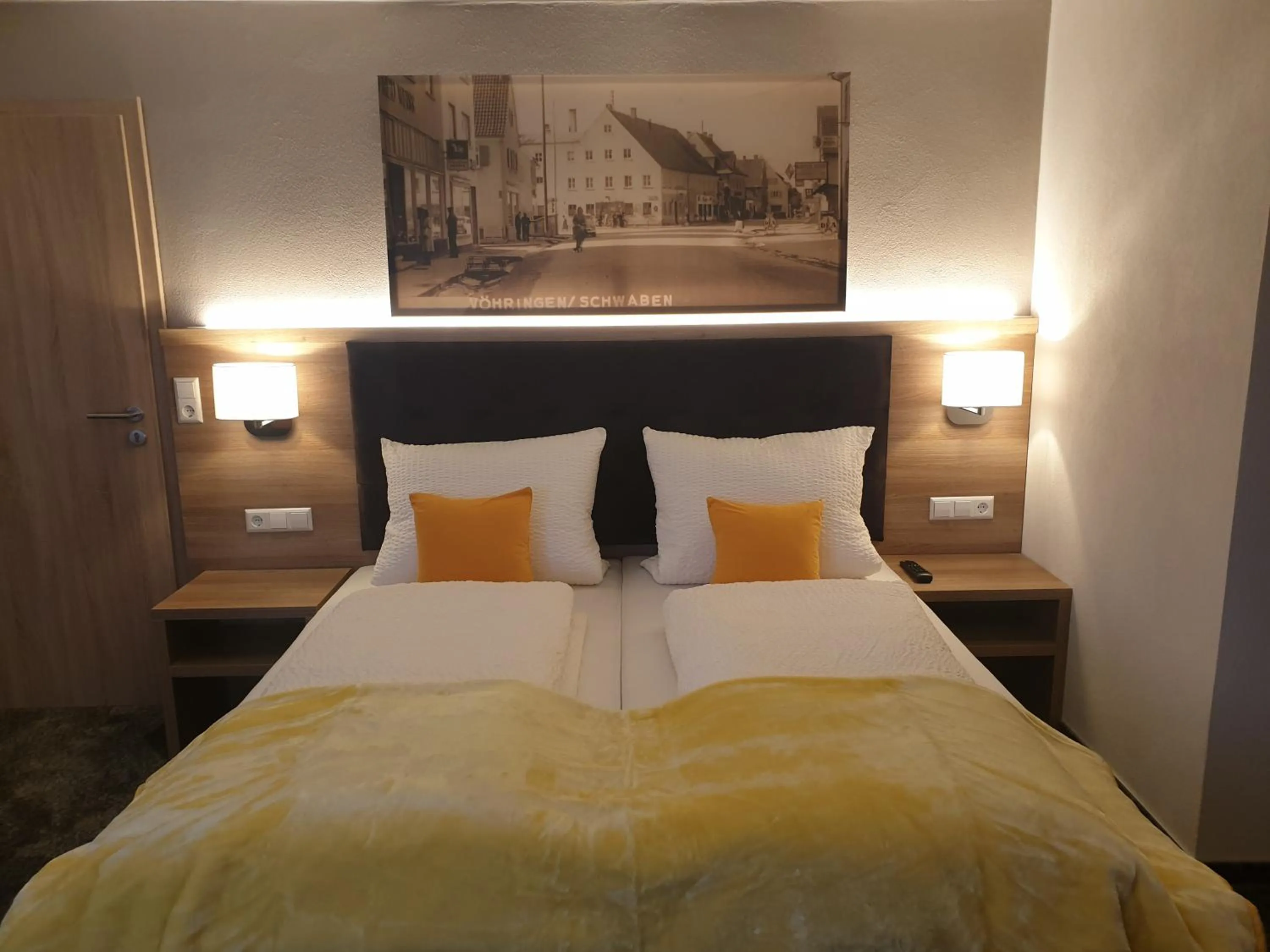 Bed in Gasthof Bräuhaus Lepple