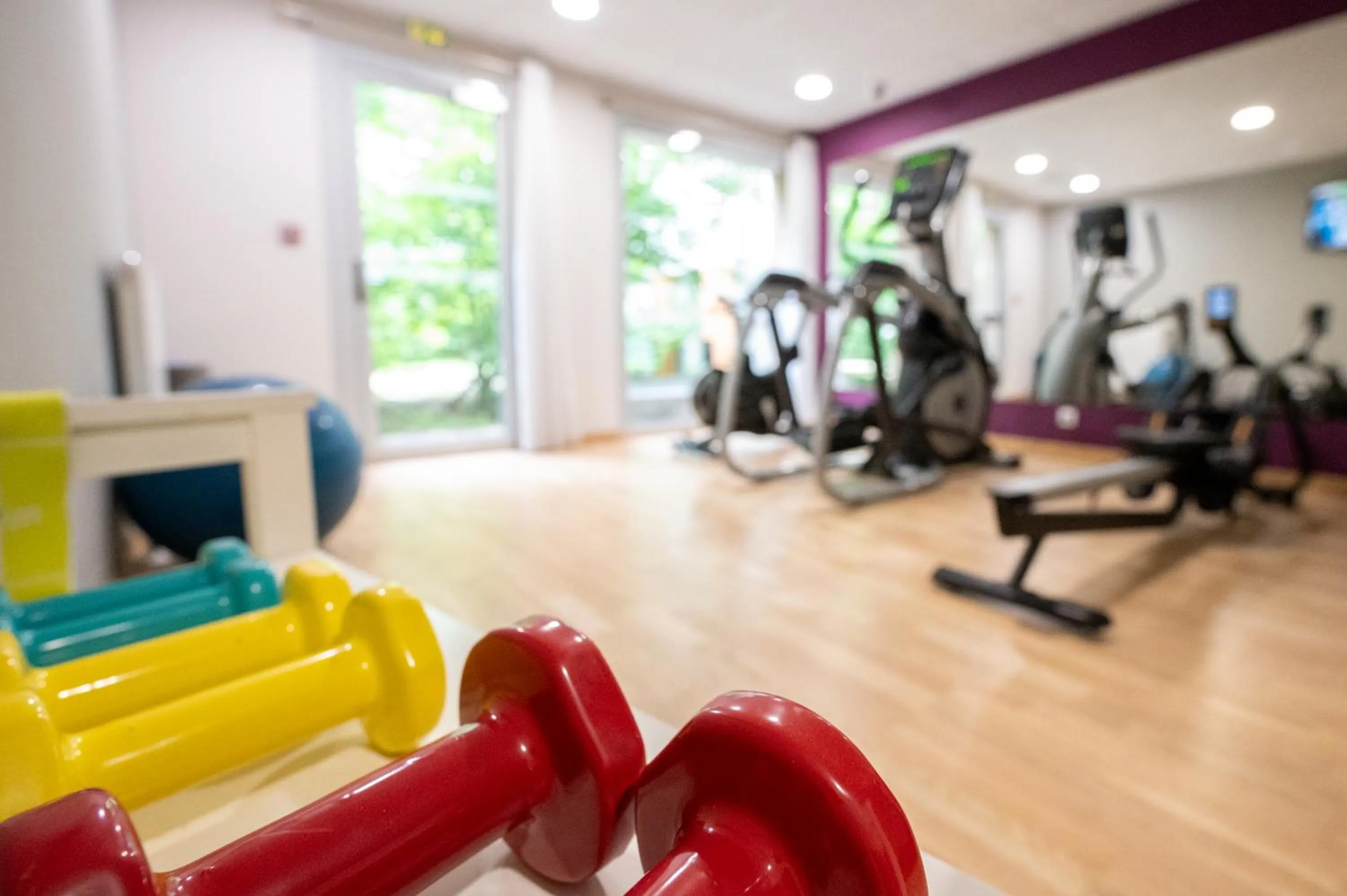 Fitness centre/facilities in Nemea Appart Hotel Grand Cœur Nancy Centre