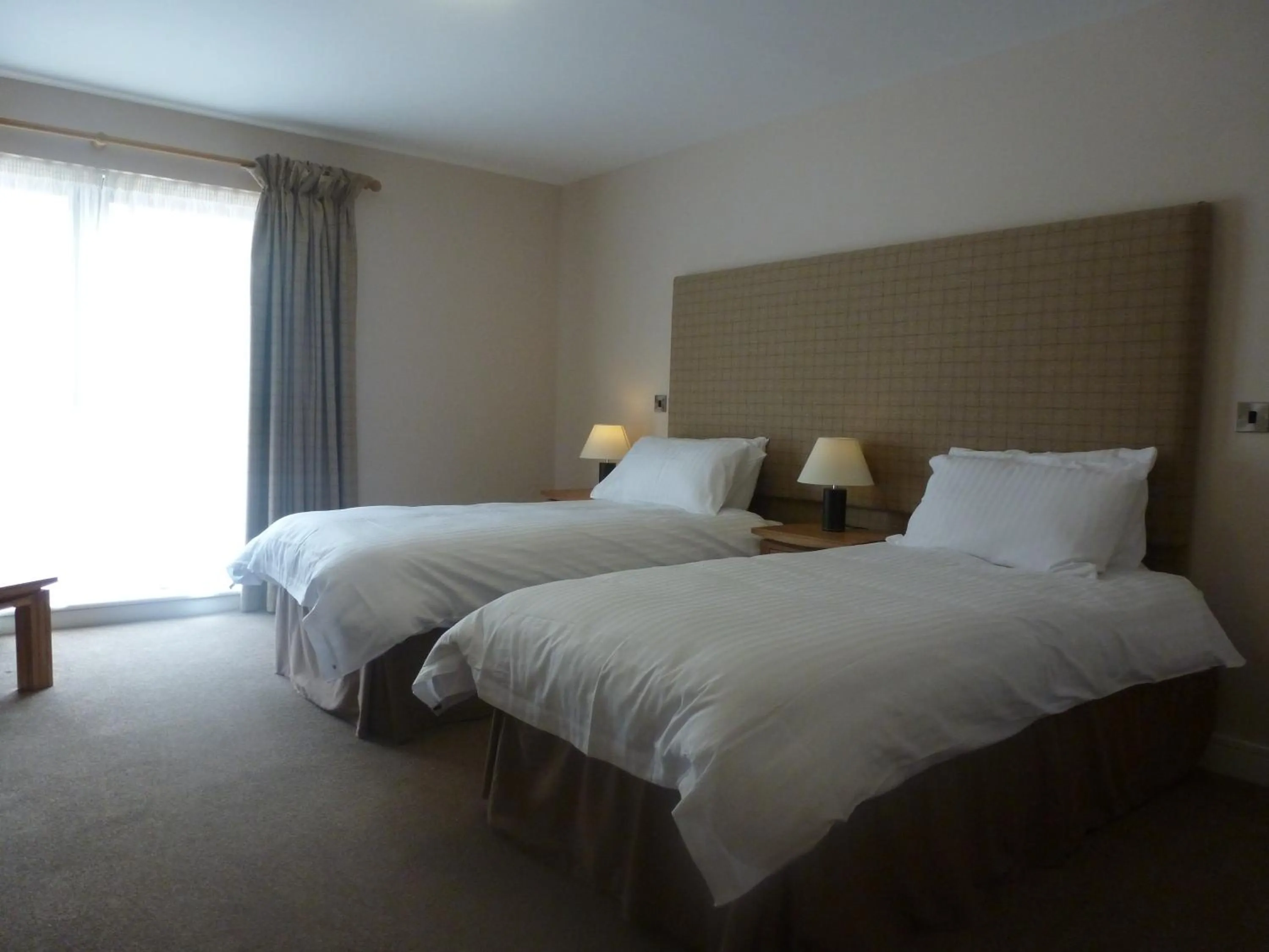 Bedroom, Bed in The Lodge at Craigielaw and Golf Courses