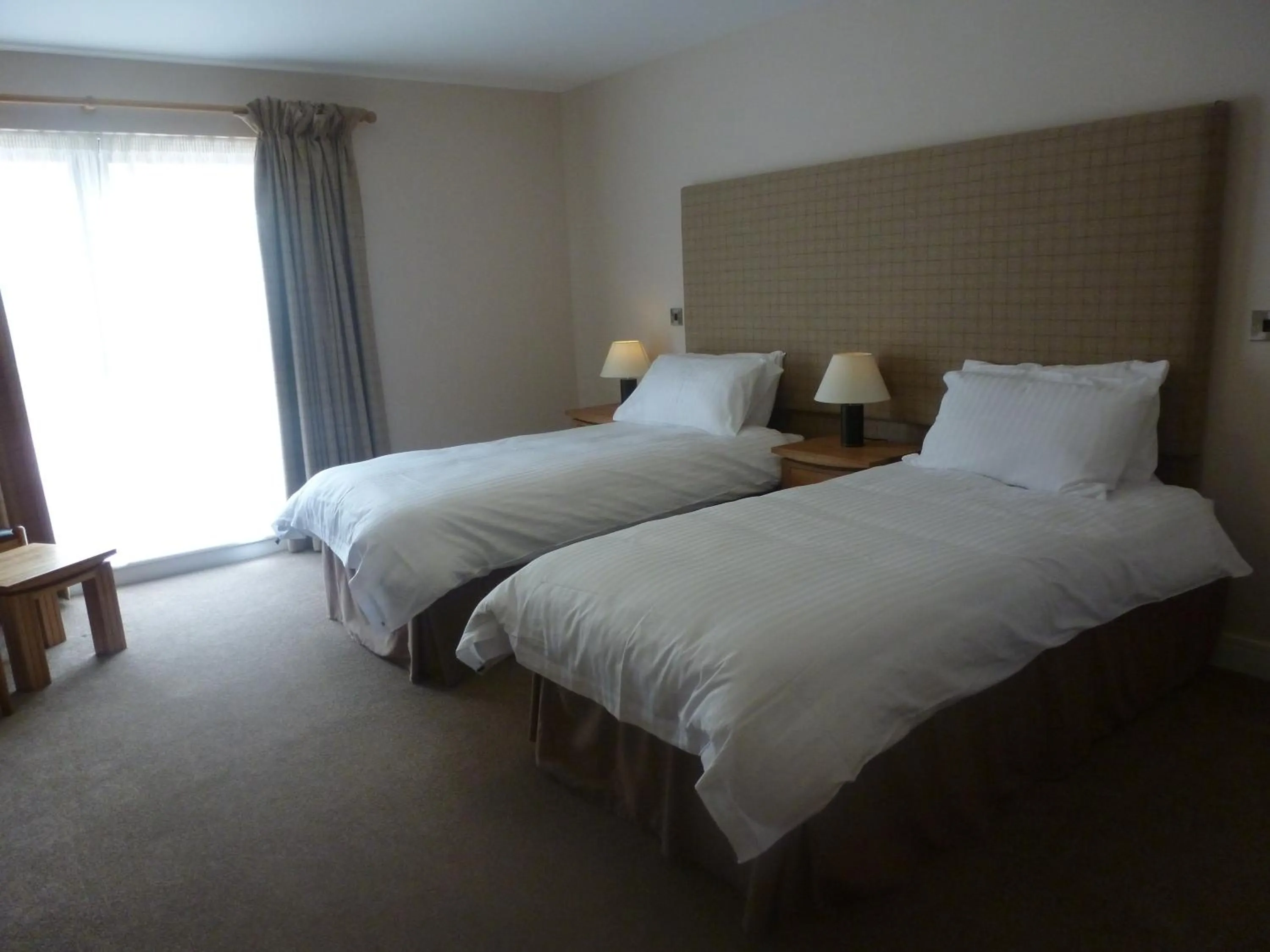 Bedroom, Bed in The Lodge at Craigielaw and Golf Courses