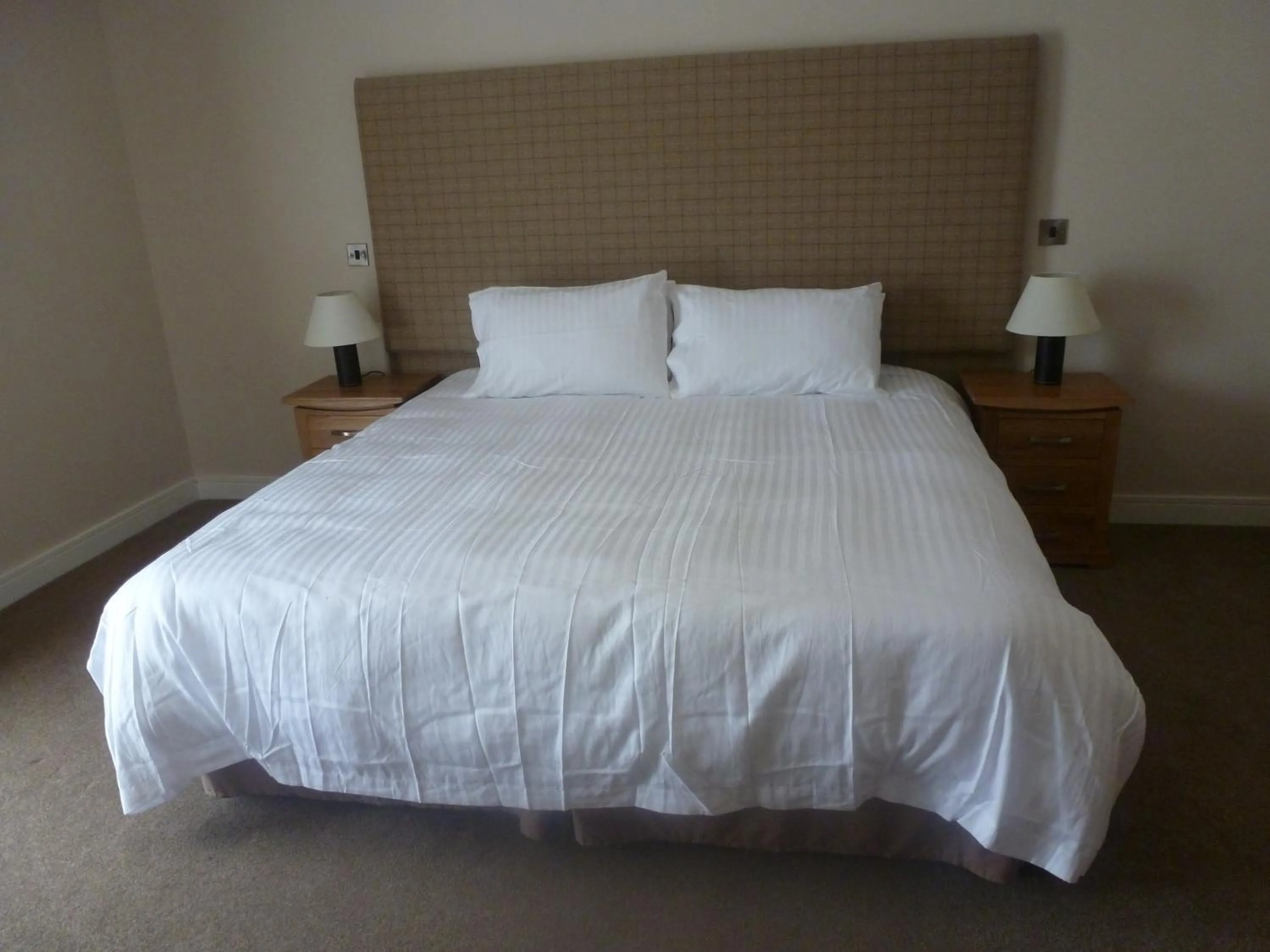 Bedroom, Bed in The Lodge at Craigielaw and Golf Courses